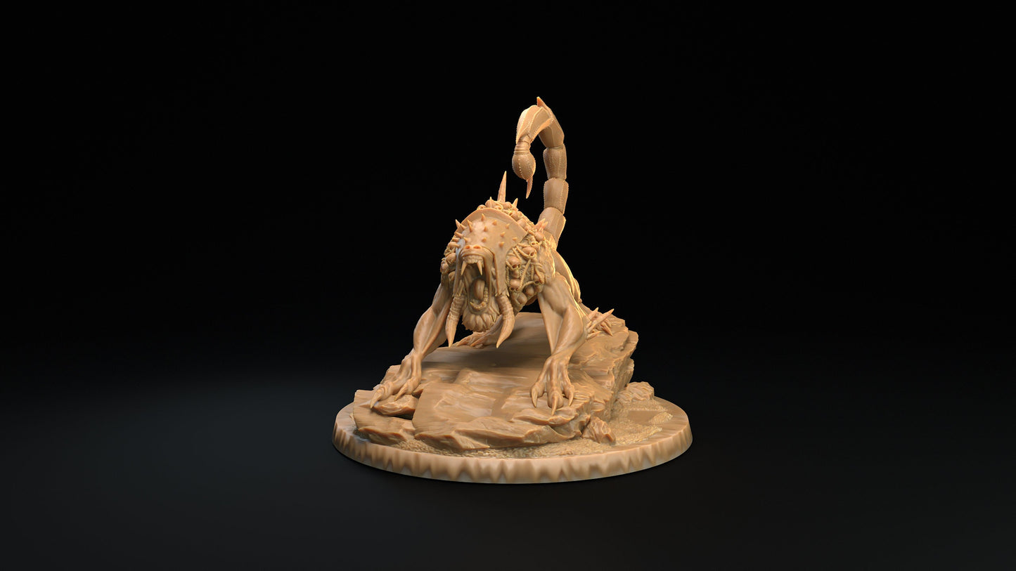 Mandrilcore | Dragon Trappers Lodge | The Simiax Legions | 32mm Scale Resin Printed Tabletop RPG Figures For DND 5E and OPR