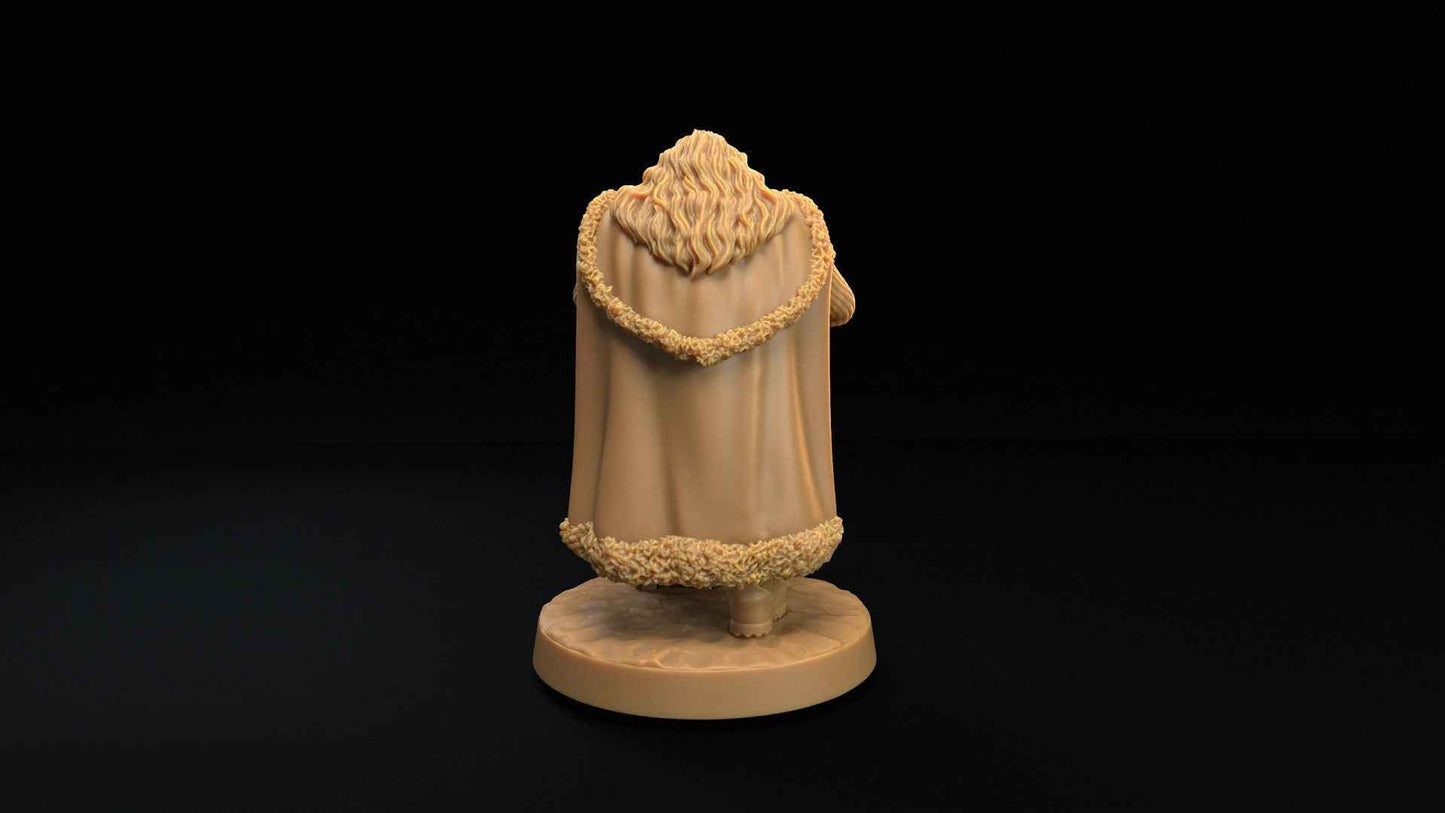 Santa | Dragon Trappers Lodge | Winter Advent Calendar | 32mm Scale Resin Printed Tabletop RPG Figure For DND 5E and OPR