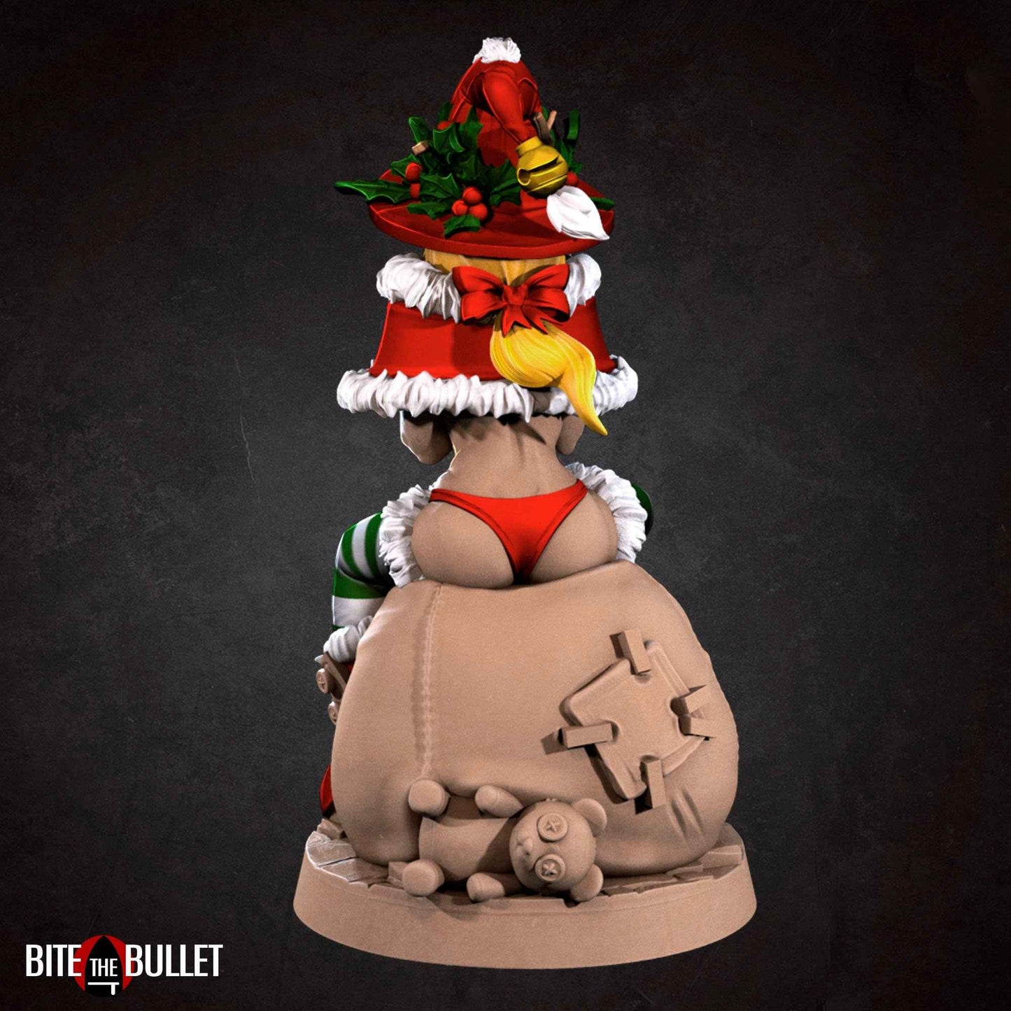 Jingle | NSFW Option | Bite The Bullet | Bullet Town Christmas | 35mm Scale Resin Printed Tabletop RPG Miniature Figures For DND 5E