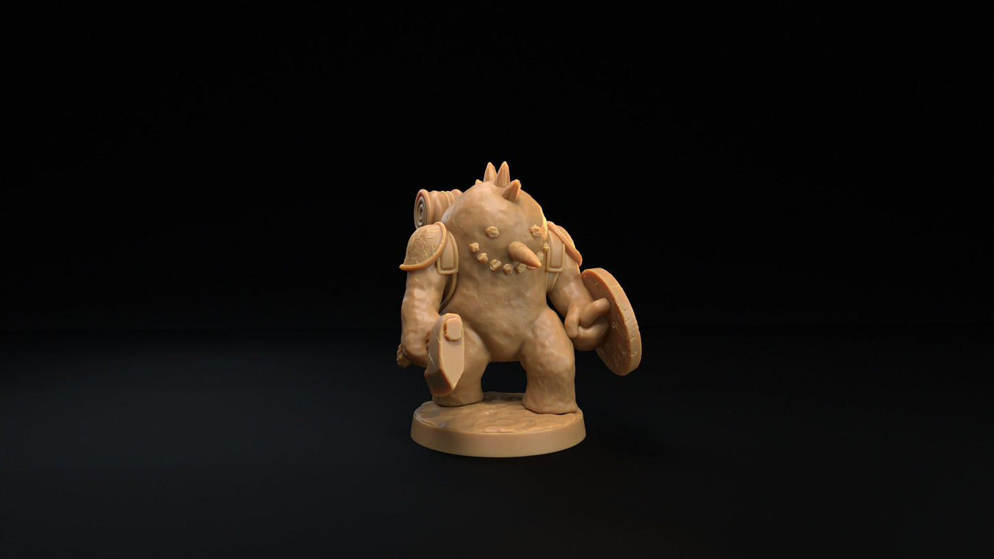 Animated Snowman Trapper | Dragon Trappers Lodge | Winter Advent Calendar | 32mm Scale Resin Printed Tabletop RPG Figure For DND 5E and OPR