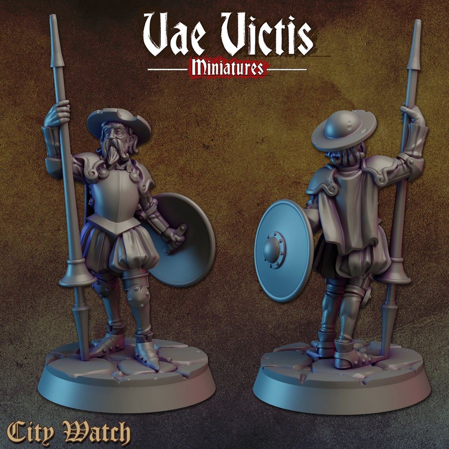 Windmill Hunter | Vae Victis Miniatures | City Watch | 32mm Scale Resin Printed Tabletop RPG Figures for Table Top Games or Wargaming