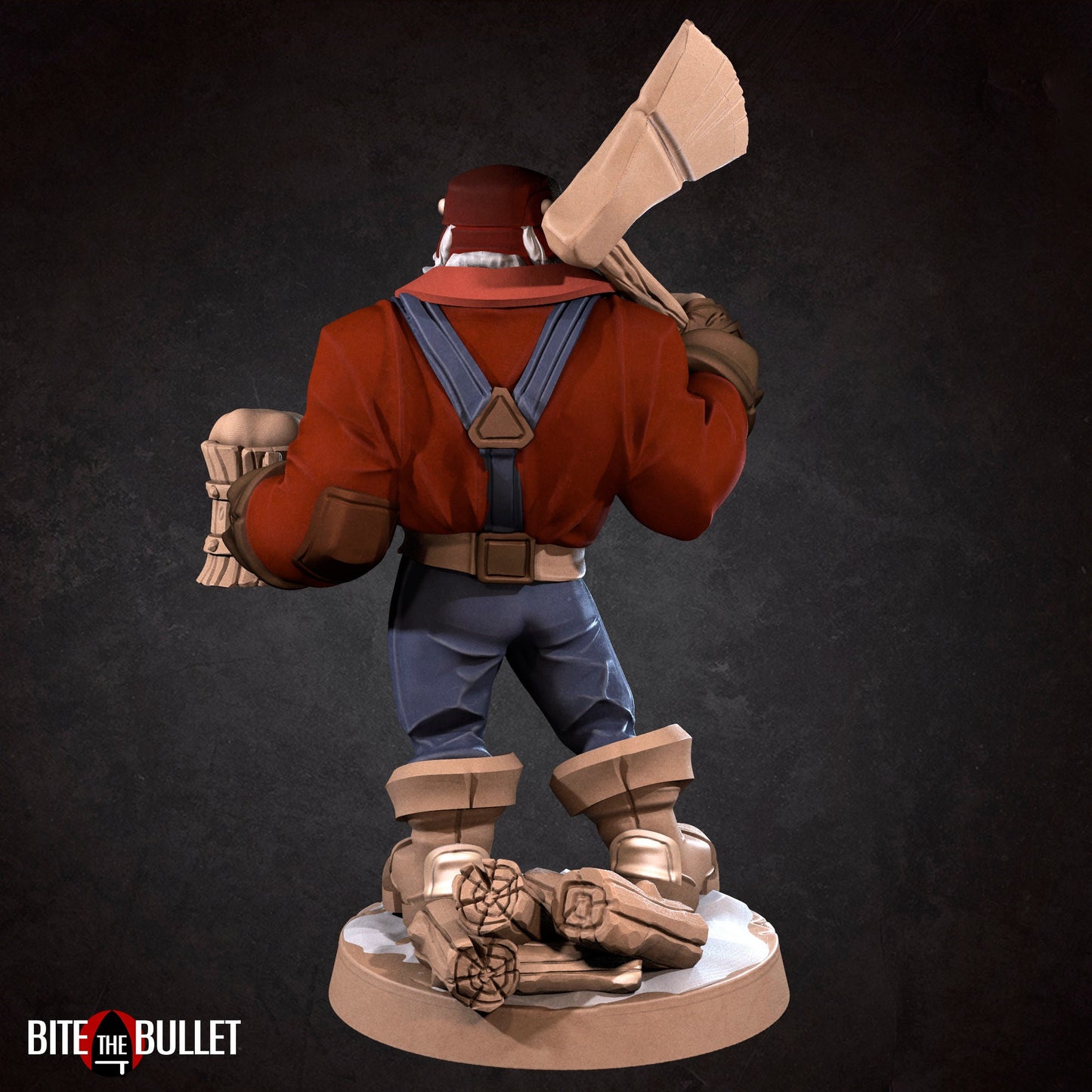 Klaus | Bite The Bullet | Sexy Santa | Bullet Town Christmas | 35mm Scale Resin Printed Tabletop RPG Miniature Figures For DND 5E