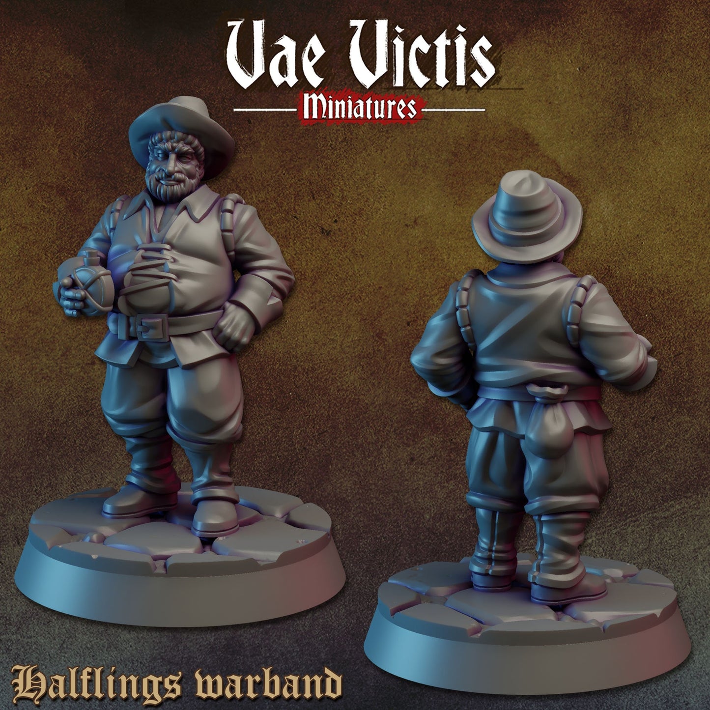 Loyal Squire | Vae Victis Miniatures | 32mm Scale Resin Printed Tabletop RPG Figures for Tabletop Roleplaying or Wargaming