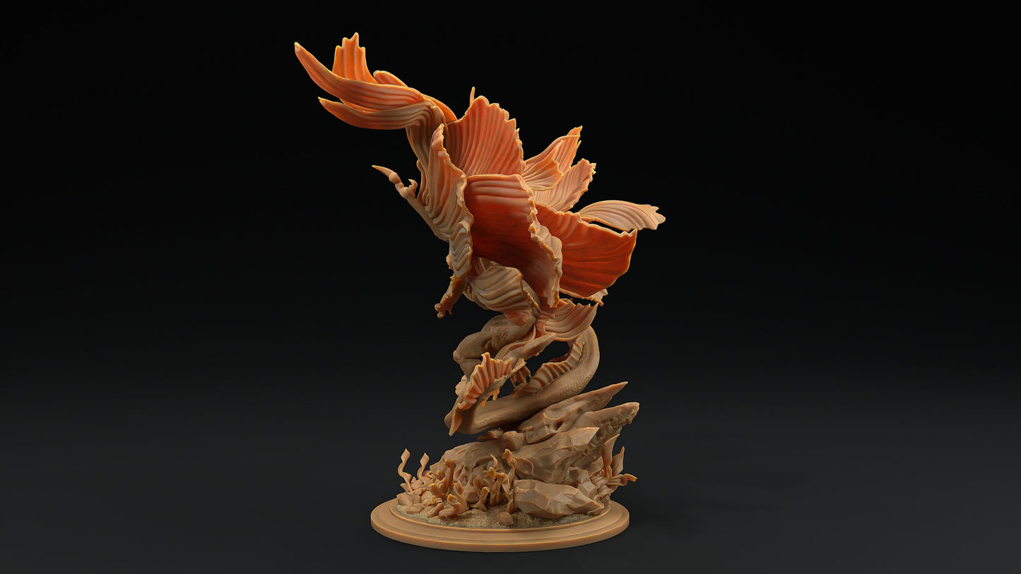 The Sea Angel | Dragon Trappers Lodge | Hunt for The Last Sea Angel | 32mm Scale Resin Printed Tabletop RPG Figure For DND and TTRPGs