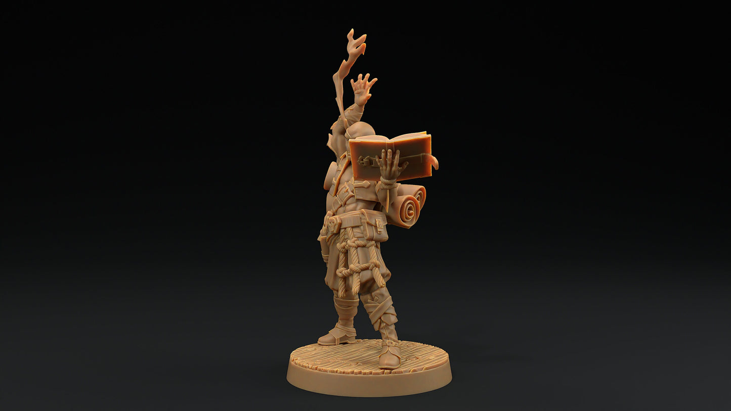Bamf Tx'Aru | Dragon Trappers Lodge | Hunt for The Last Sea Angel | 32mm Scale Resin Printed Tabletop RPG Figure For DND