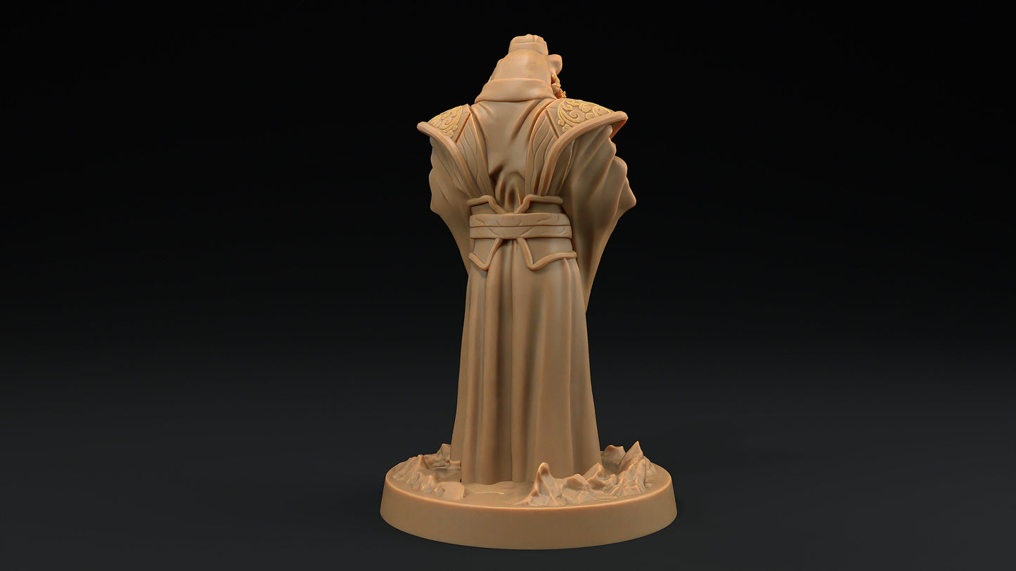 Jiao, The Paw Clan Boss | Dragon Trappers Lodge | Hero Hunters Lodge | 32mm Scale Resin Printed Tabletop RPG Figure For DND and TTRPGs