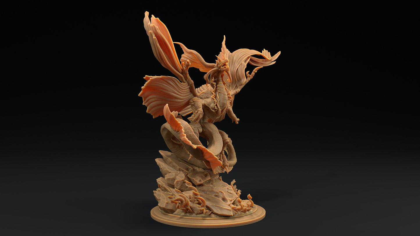 The Sea Angel | Dragon Trappers Lodge | Hunt for The Last Sea Angel | 32mm Scale Resin Printed Tabletop RPG Figure For DND and TTRPGs