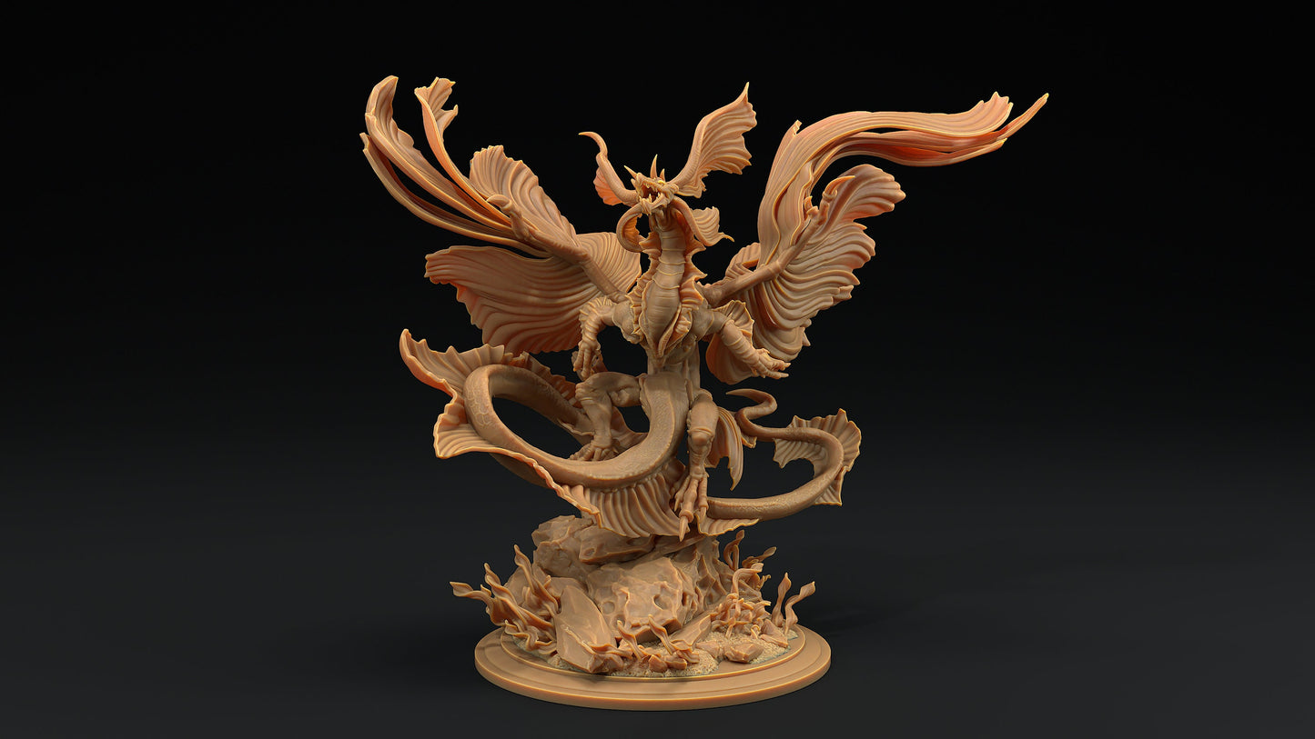 The Sea Angel | Dragon Trappers Lodge | Hunt for The Last Sea Angel | 32mm Scale Resin Printed Tabletop RPG Figure For DND and TTRPGs