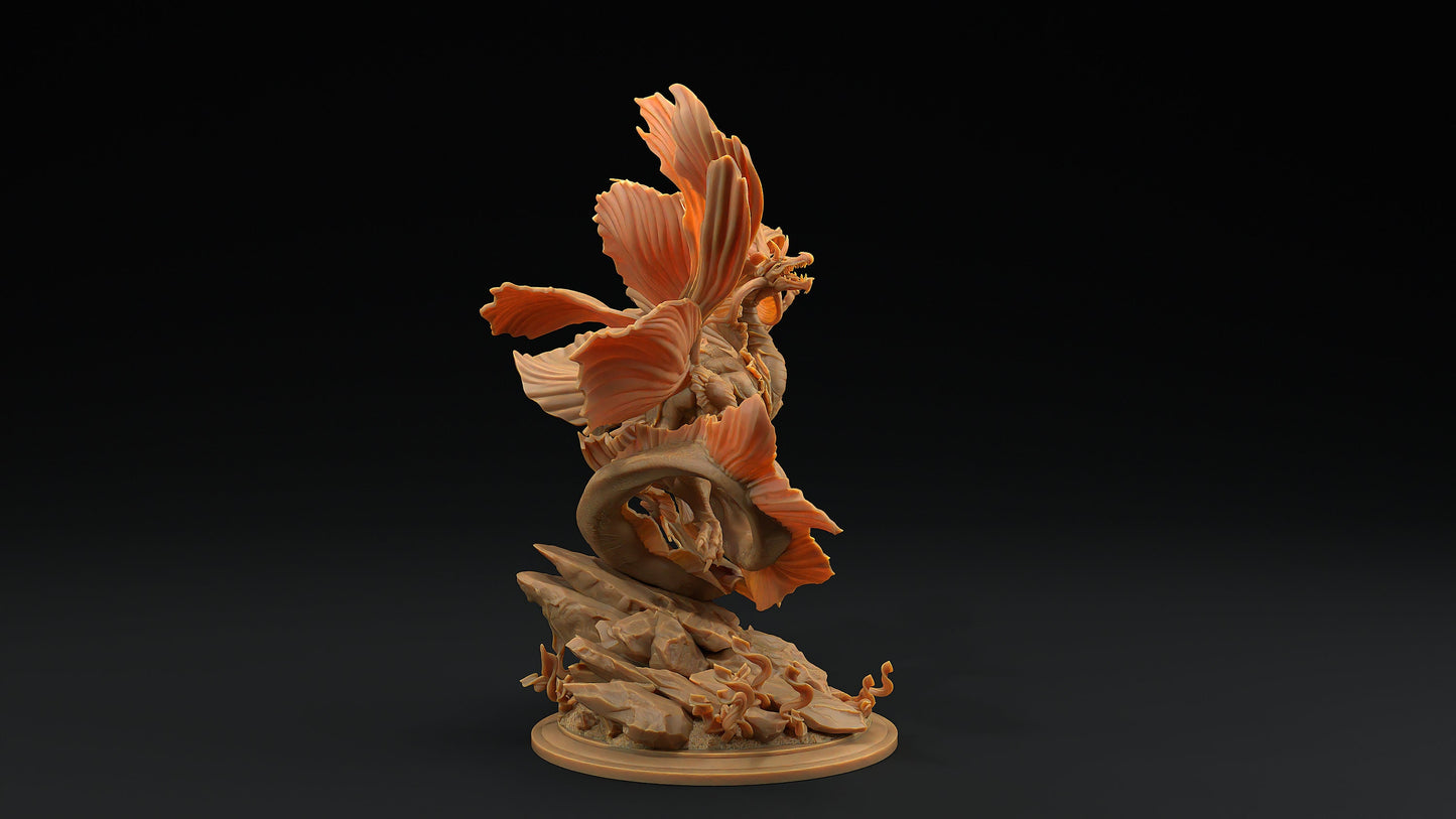 The Sea Angel | Dragon Trappers Lodge | Hunt for The Last Sea Angel | 32mm Scale Resin Printed Tabletop RPG Figure For DND and TTRPGs