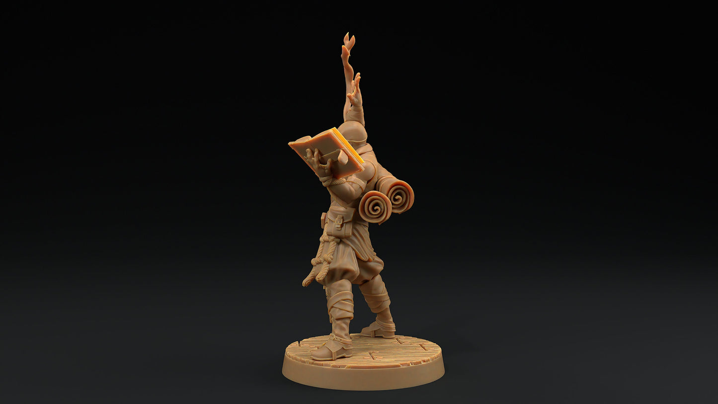 Bamf Tx'Aru | Dragon Trappers Lodge | Hunt for The Last Sea Angel | 32mm Scale Resin Printed Tabletop RPG Figure For DND