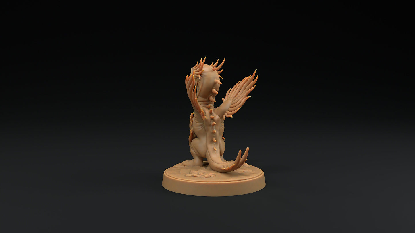Collectible Blue Sea Ferret Drake | Dragon Trappers Lodge | Hunt for The Last Sea Angel | 32mm Scale Resin Printed TTRPG Figure For DND