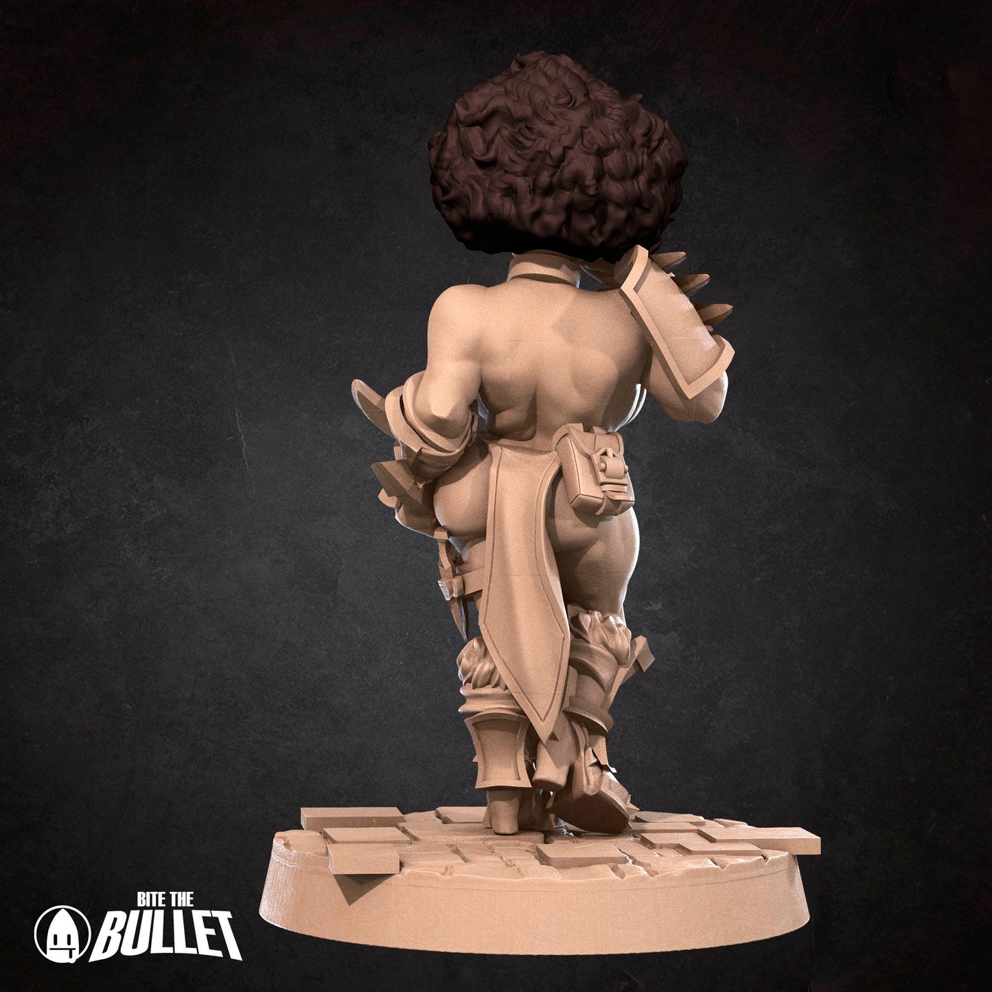 Topless dwarven woman acting seductive