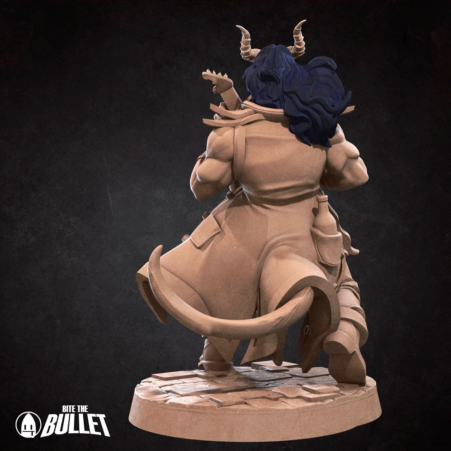 Tiefling Bard | Bite The Bullet | 35mm Scale | Resin Printed Tabletop RPG Miniature Figures | DND | 5E