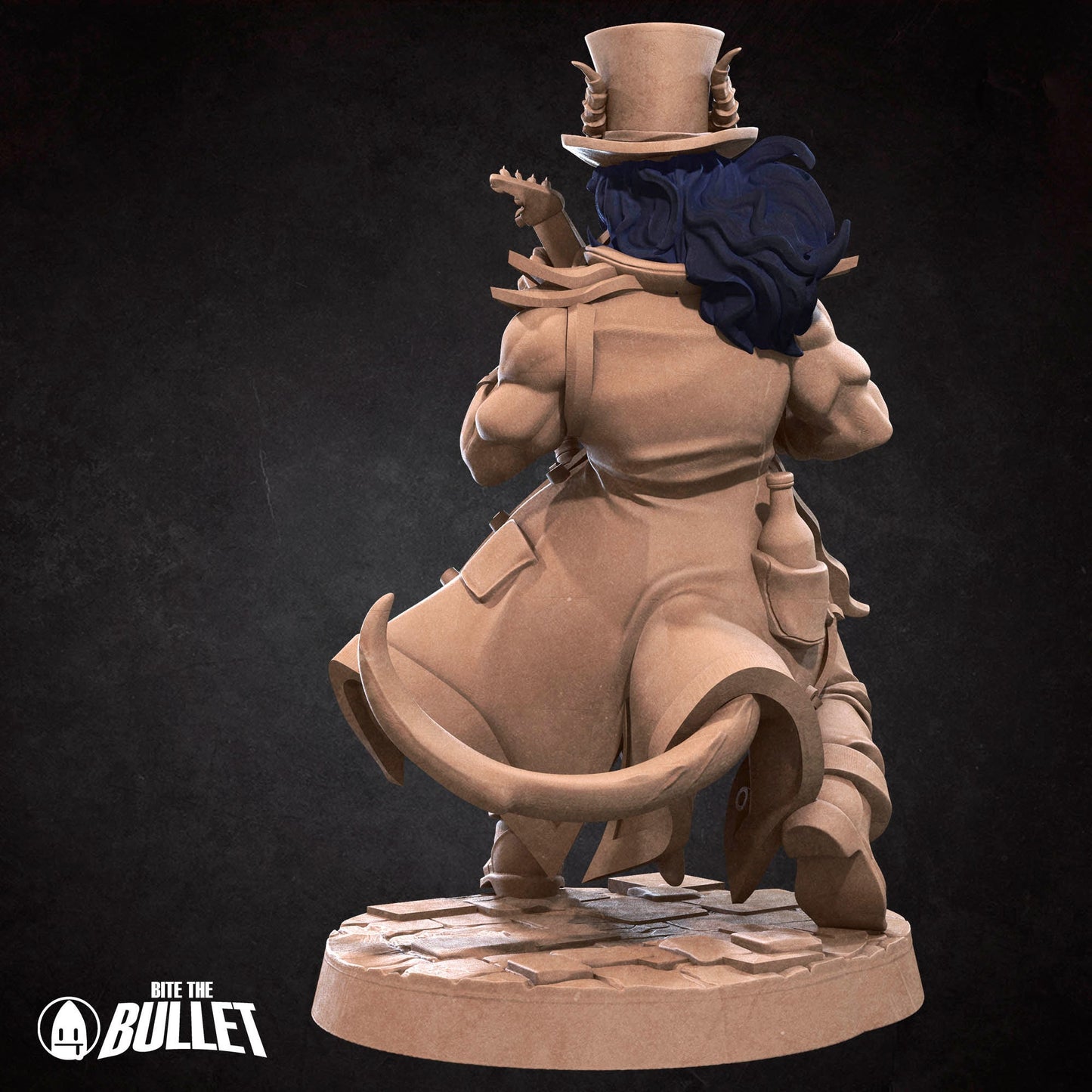 Tiefling Bard | Bite The Bullet | 35mm Scale | Resin Printed Tabletop RPG Miniature Figures | DND | 5E