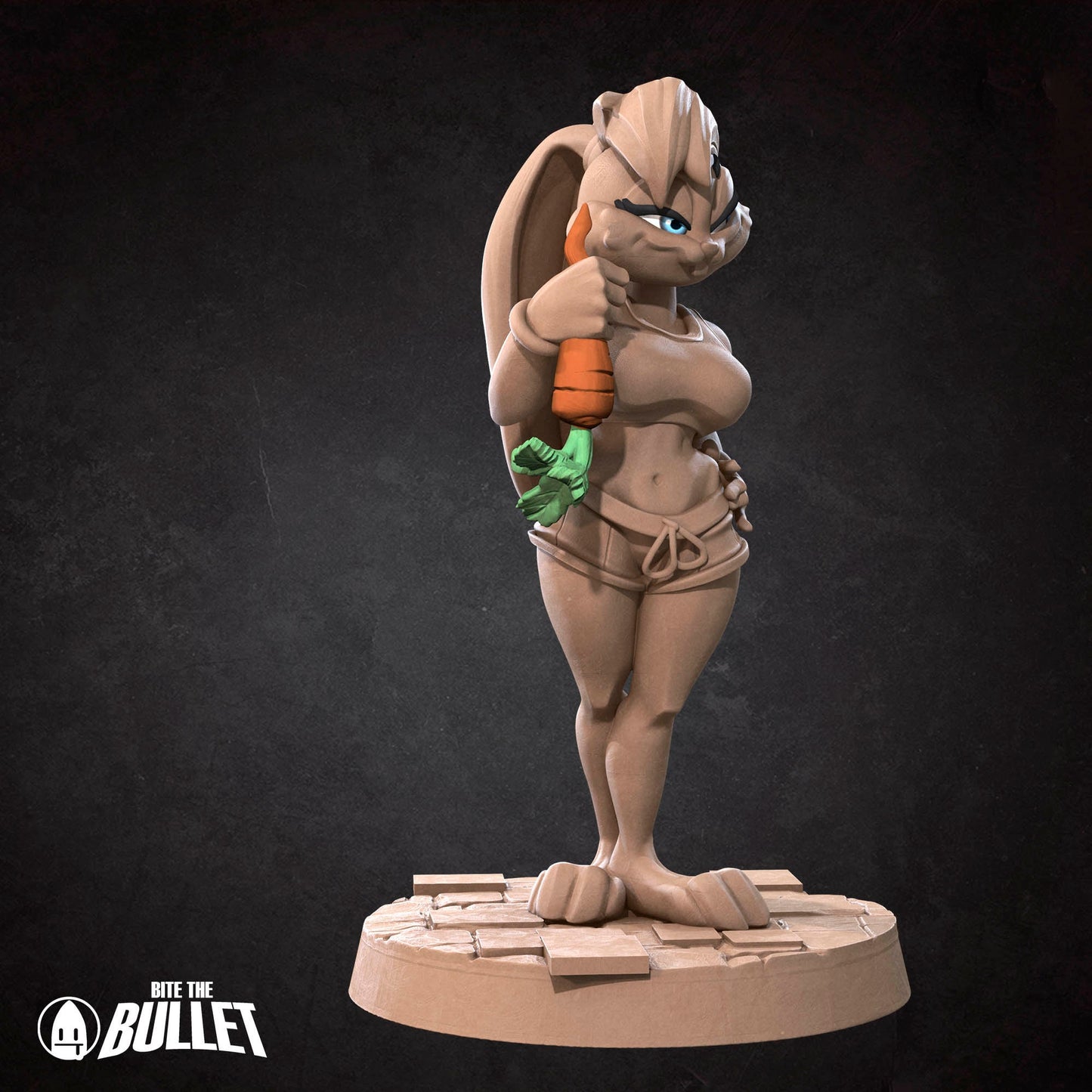 Harengon Kathy Bunny | NSFW Version | Bite The Bullet | 35mm Scale | Resin Printed Tabletop RPG Miniature Figures | DND | 5E