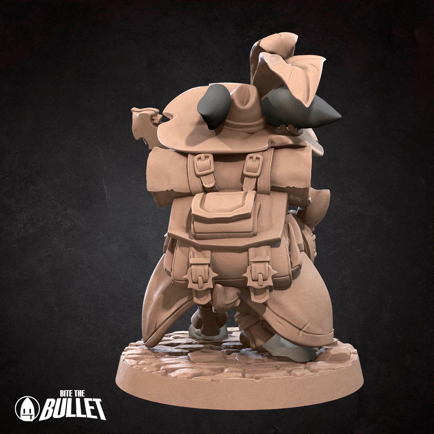 Harengon Bard | Bite The Bullet | 35mm Scale | Resin Printed Tabletop RPG Miniature Figures | DND | 5E