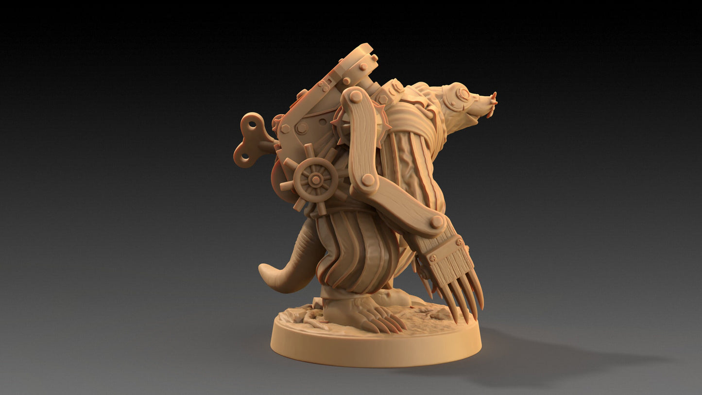 Guliver Trundleford, Mole Genius | Dragon Trappers Lodge | The Critterfolk of Bluewoods Barrows | 32mm Resin Printed TTRPG Figure For DND