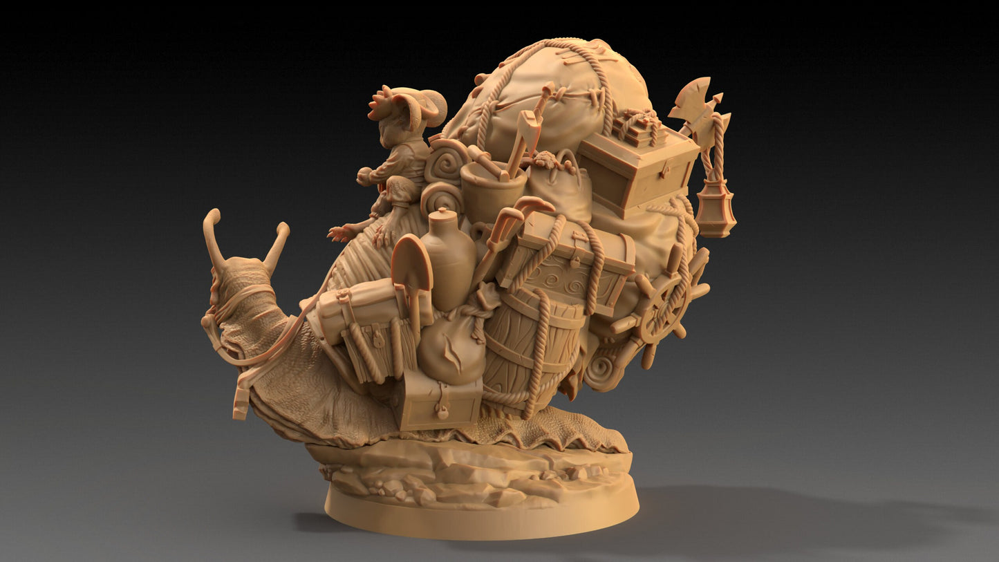 Thimbles Squeakerson | Dragon Trappers Lodge | The Critterfolk of Bluewoods Barrows | 32mm Scale Resin Printed TTRPG Figure For DND
