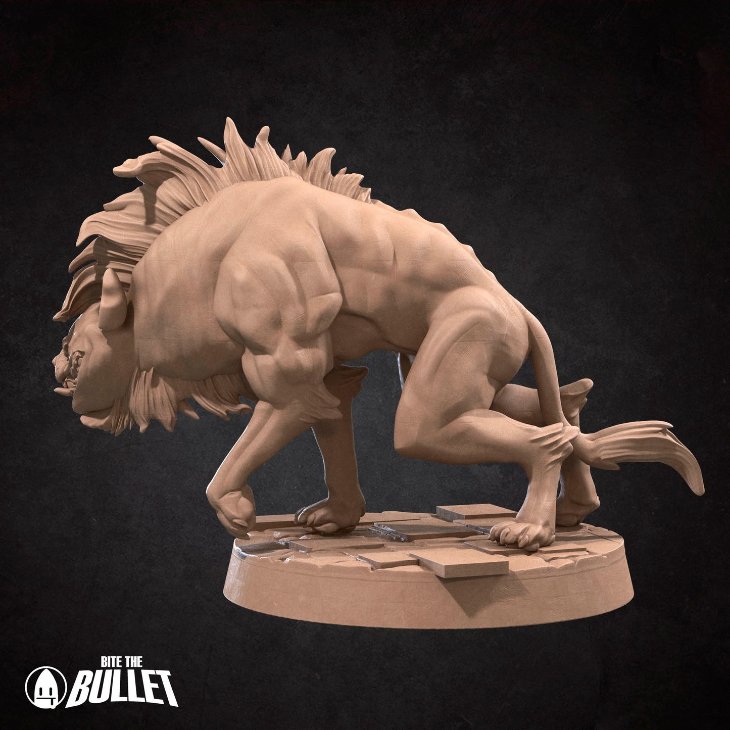 Savagery Hyena Minions Set | Bite The Bullet | 35mm Scale | Resin Printed Tabletop RPG Miniature Figures | DND | 5E