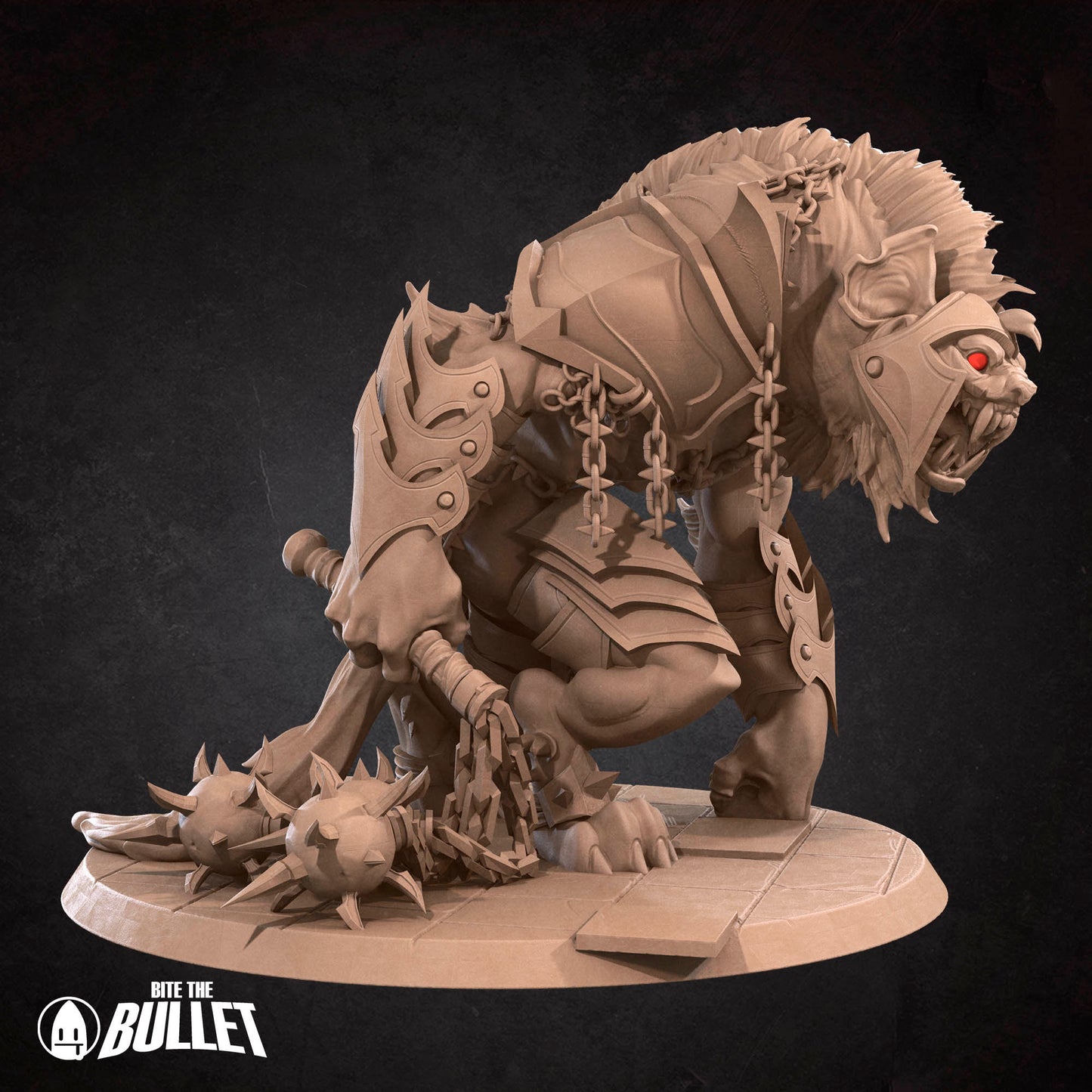 Savagery Boss | Bite The Bullet | 35mm Scale | Resin Printed Tabletop RPG Miniature Figures | DND | 5E