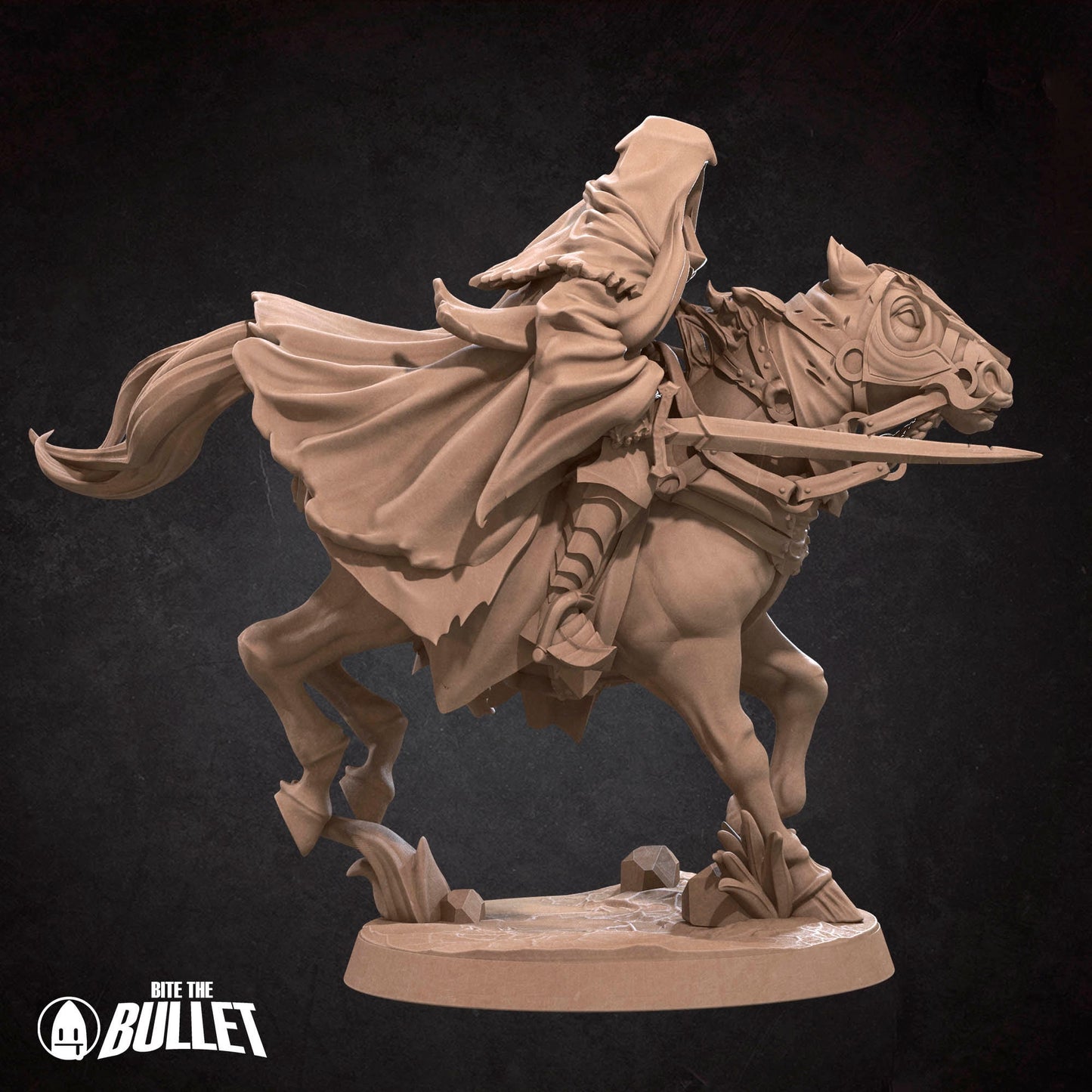 Dark Riders Set | Bite The Bullet | 35mm Scale | Resin Printed Tabletop RPG Miniature Figures | DND | 5E