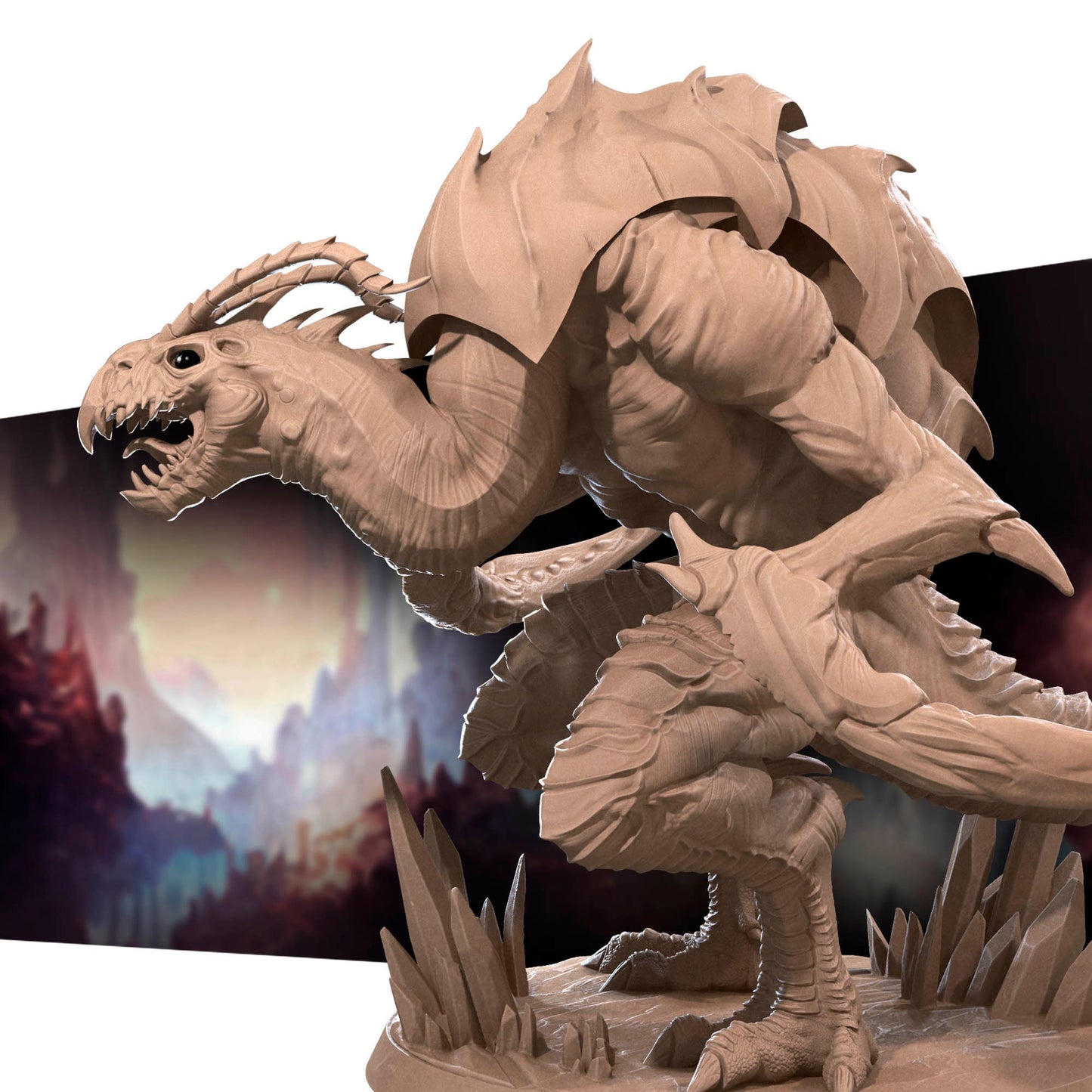 Cavern Minion | Bite The Bullet | 35mm Scale | Resin Printed Tabletop RPG Miniature Figures | DND | 5E