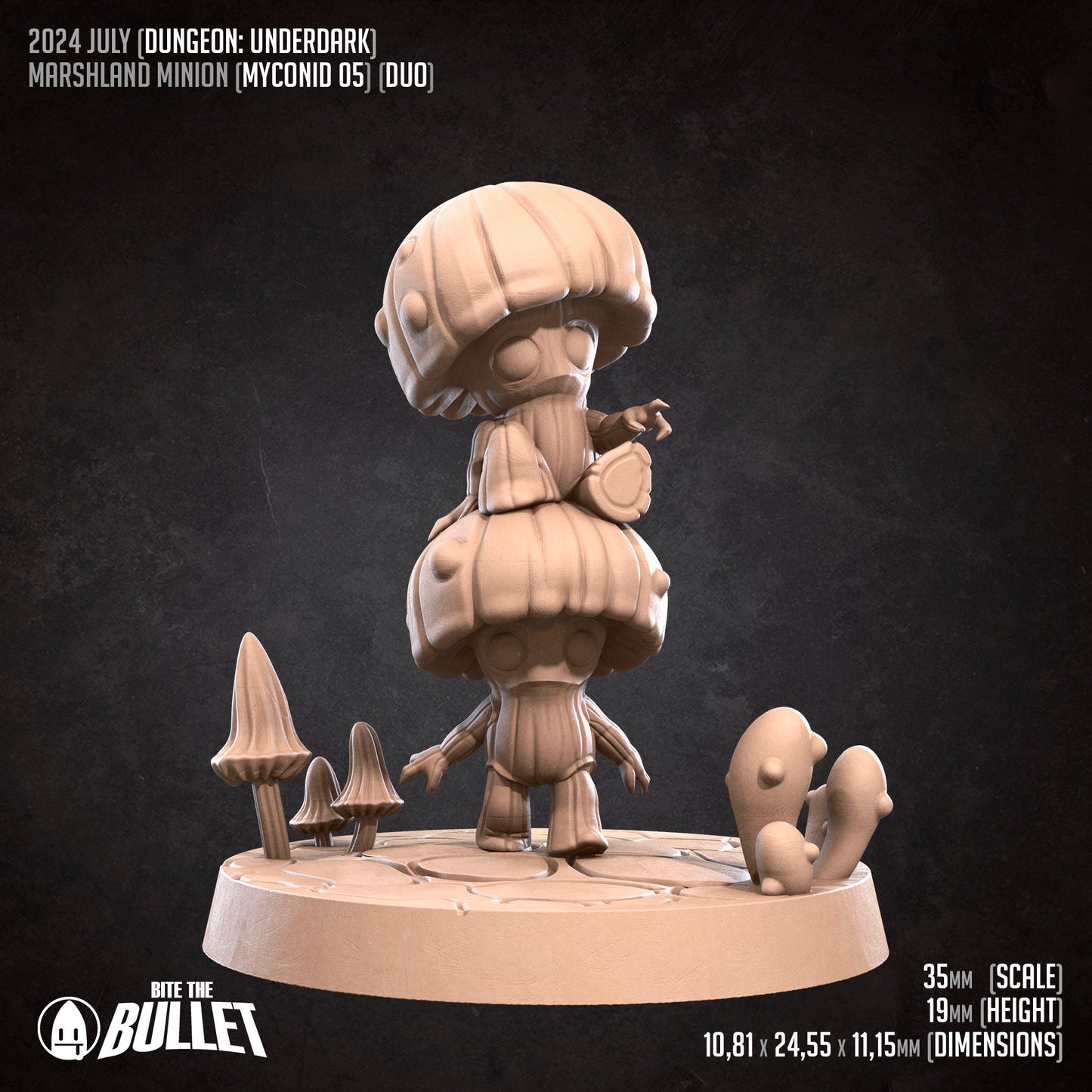 Marshland Minions Set | Bite The Bullet | 35mm Scale | Resin Printed Tabletop RPG Miniature Figures | DND | 5E