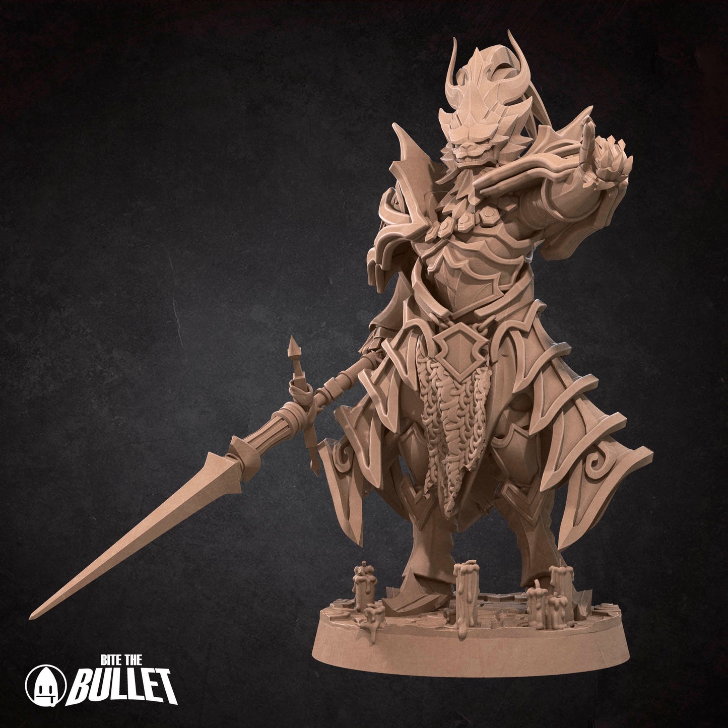 Leo The Dragon Slayer | Bite The Bullet | 35mm Scale | Resin Printed Tabletop RPG Miniature Figures | DND | 5E