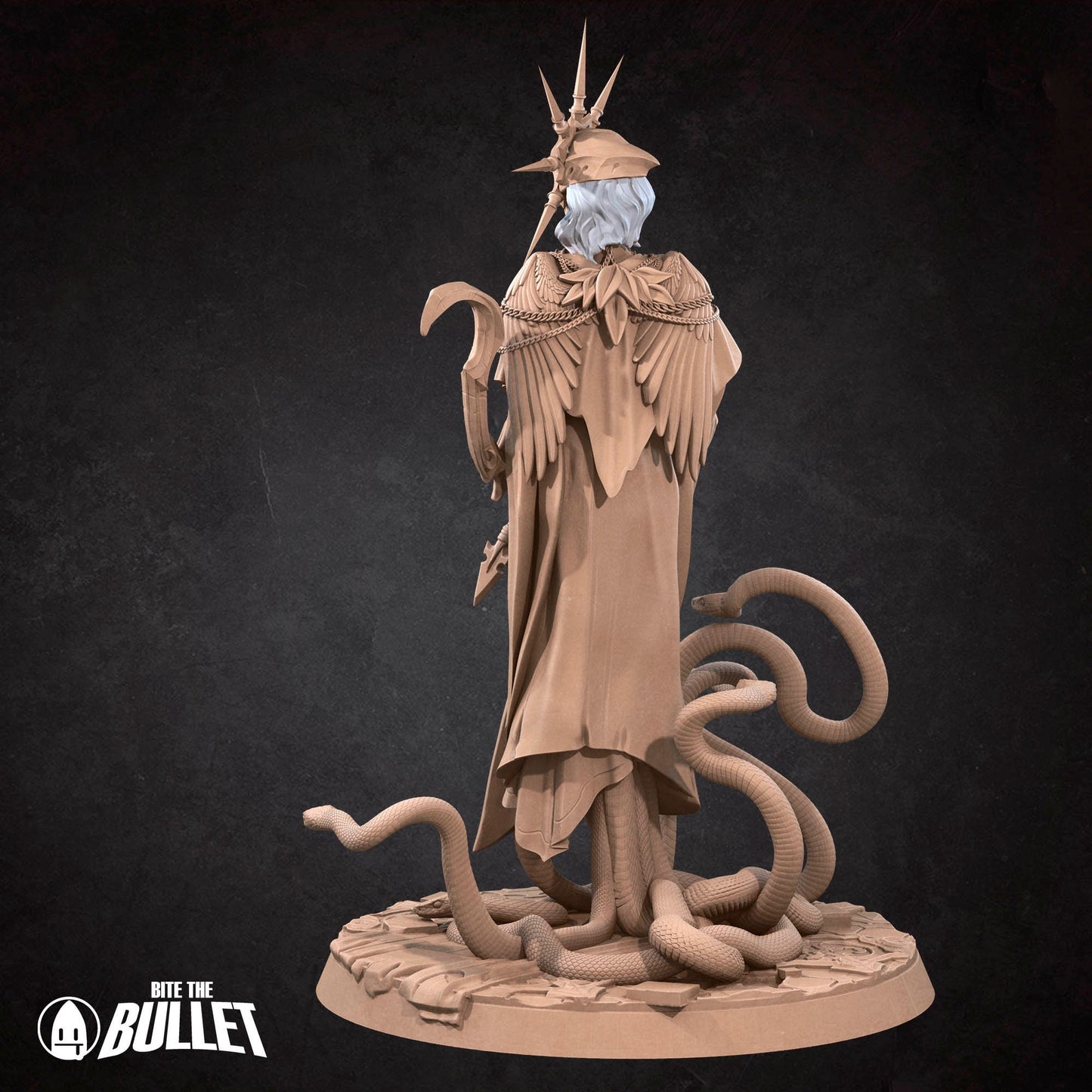 Gwen The Dark Sun | NSFW Option | Bite The Bullet | 35mm Scale | Resin Printed Tabletop RPG Miniature Figures | DND | 5E