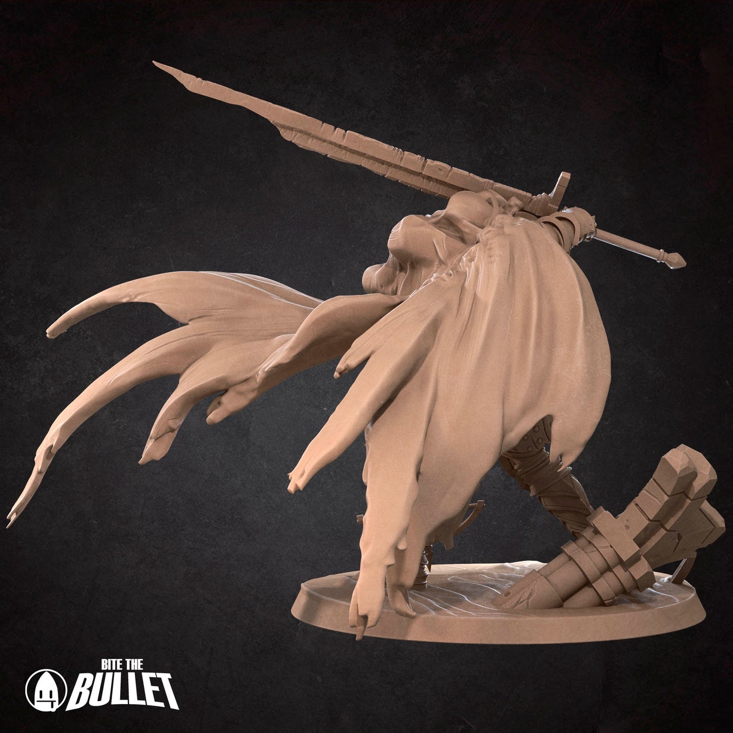 Gabriel The Slave Knight | Bite The Bullet | 35mm Scale | Resin Printed Tabletop RPG Miniature Figures | DND | 5E