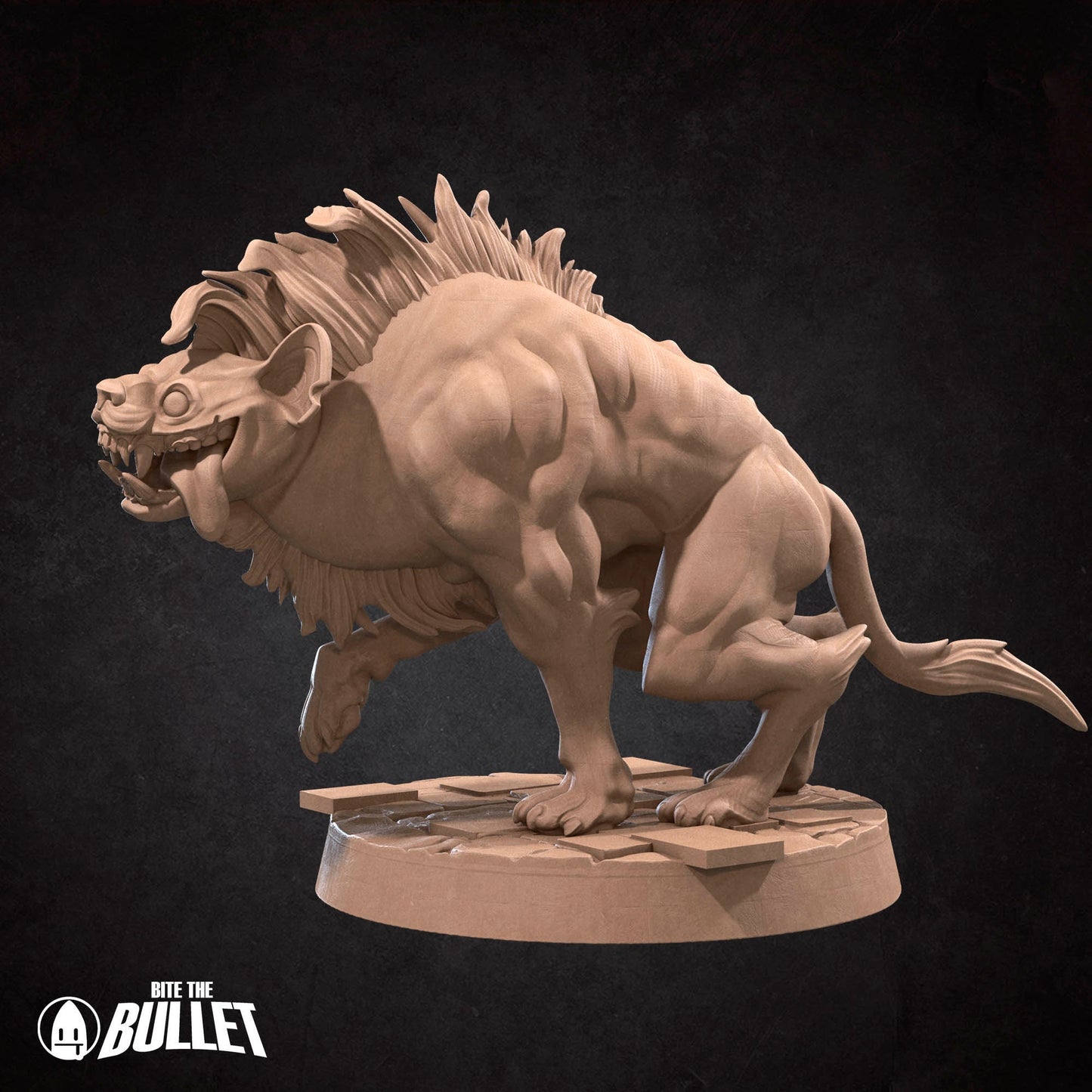 Savagery Hyena Minions Set | Bite The Bullet | 35mm Scale | Resin Printed Tabletop RPG Miniature Figures | DND | 5E
