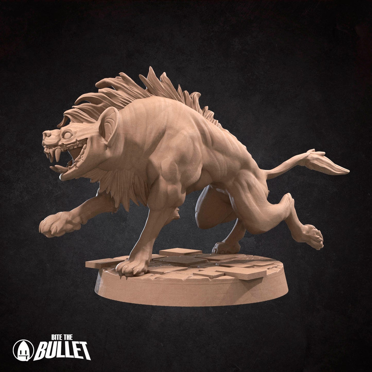 Savagery Hyena Minions Set | Bite The Bullet | 35mm Scale | Resin Printed Tabletop RPG Miniature Figures | DND | 5E