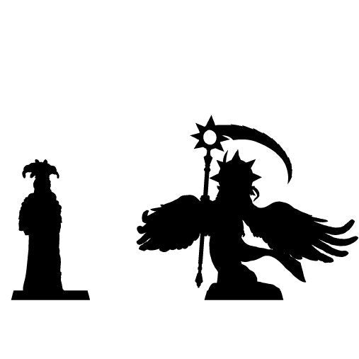 Death Angel Boss | NSFW Option | Bite The Bullet | 35mm Scale | Resin Printed Tabletop RPG Miniature Figures | DND | 5E