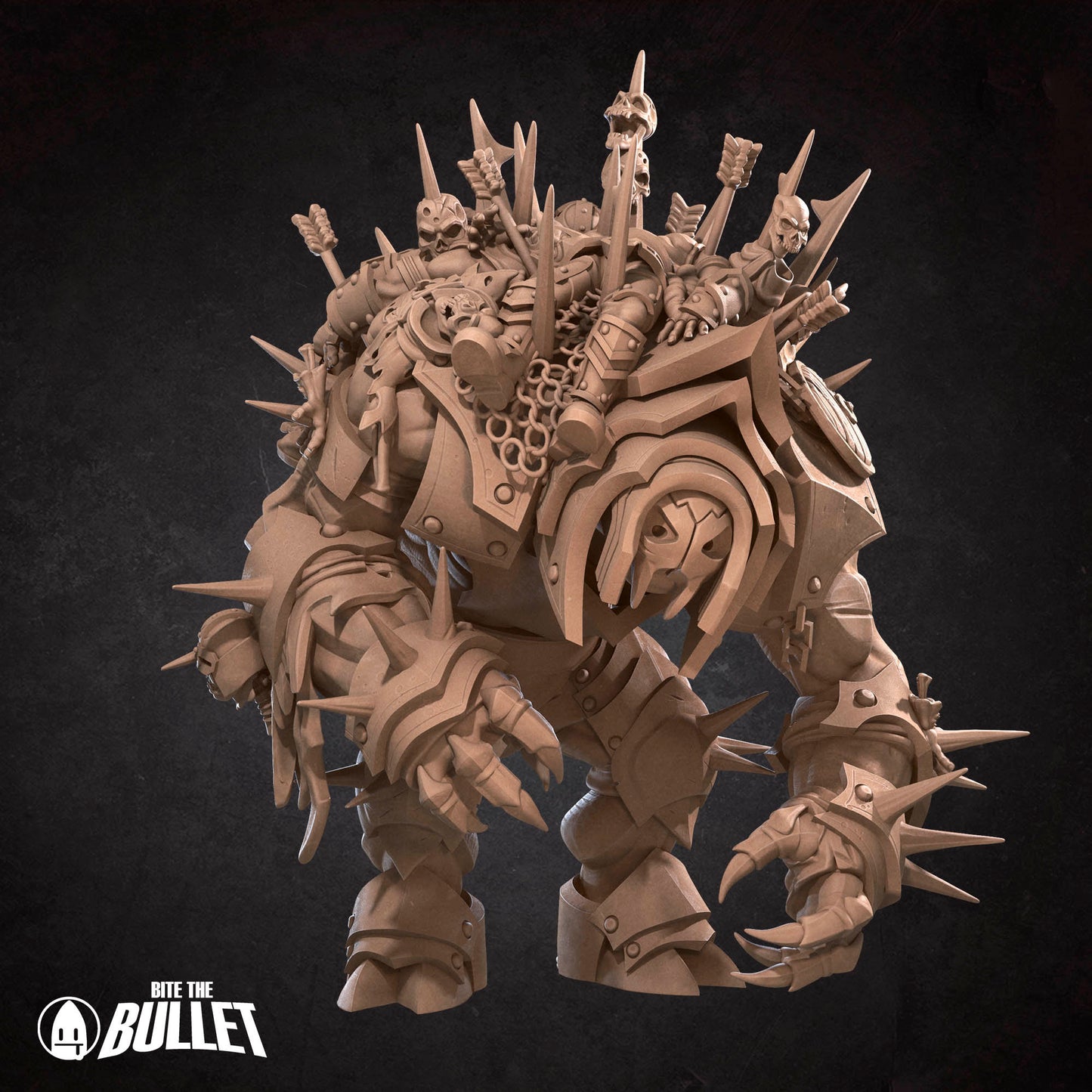 Graveyard Boss | Bite The Bullet | 35mm Scale | Resin Printed Tabletop RPG Miniature Figures | DND | 5E