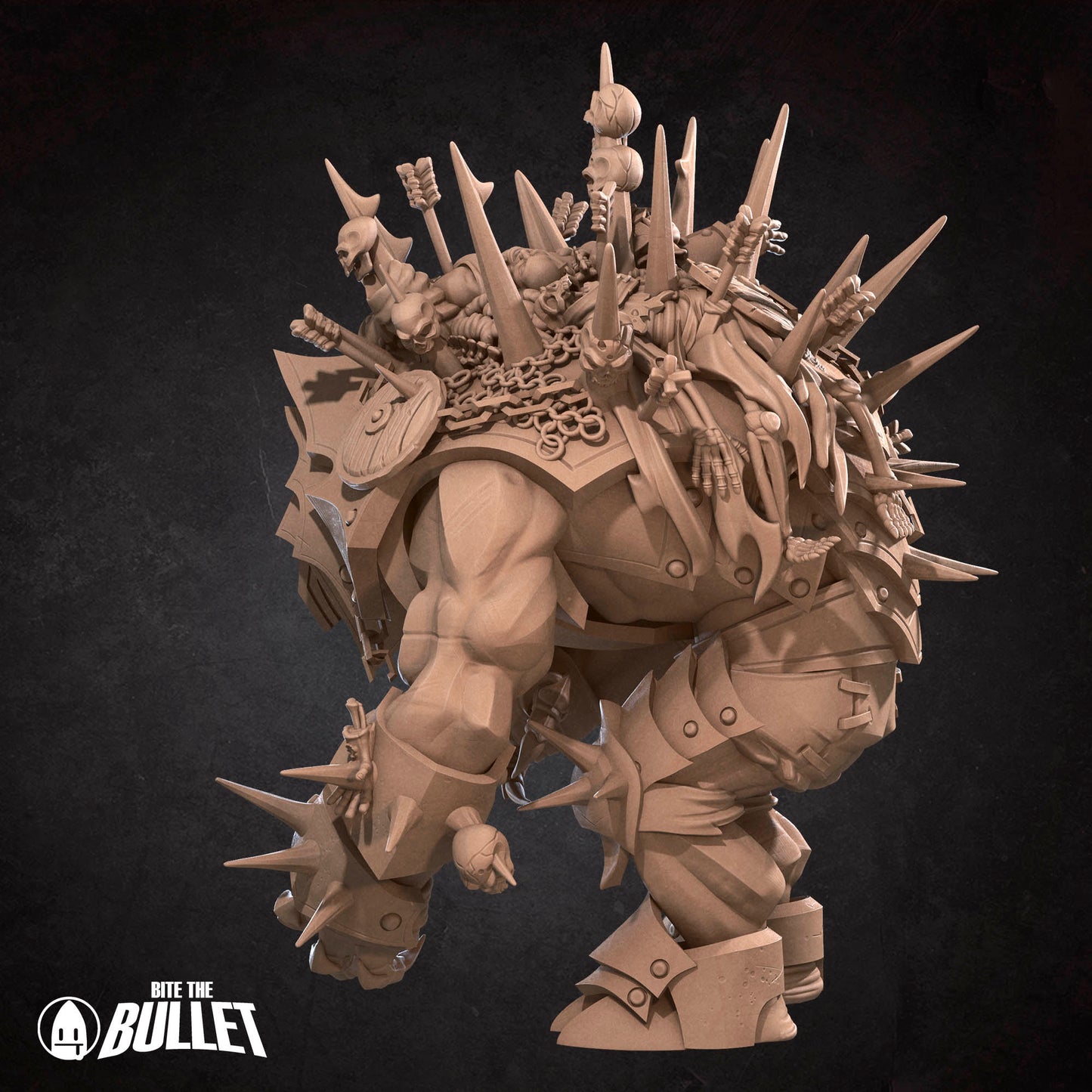 Graveyard Boss | Bite The Bullet | 35mm Scale | Resin Printed Tabletop RPG Miniature Figures | DND | 5E