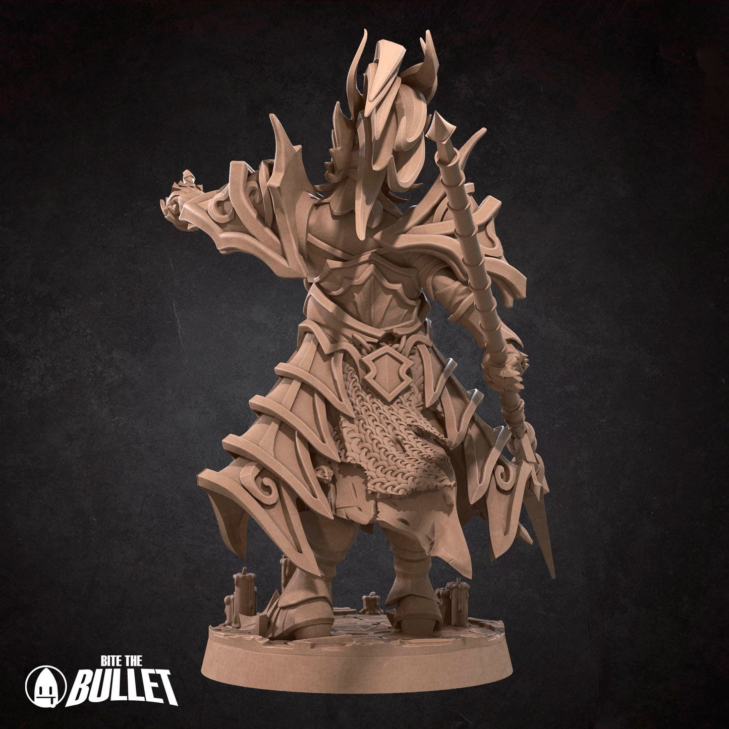 Leo The Dragon Slayer | Bite The Bullet | 35mm Scale | Resin Printed Tabletop RPG Miniature Figures | DND | 5E