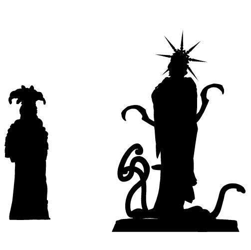 Gwen The Dark Sun | NSFW Option | Bite The Bullet | 35mm Scale | Resin Printed Tabletop RPG Miniature Figures | DND | 5E
