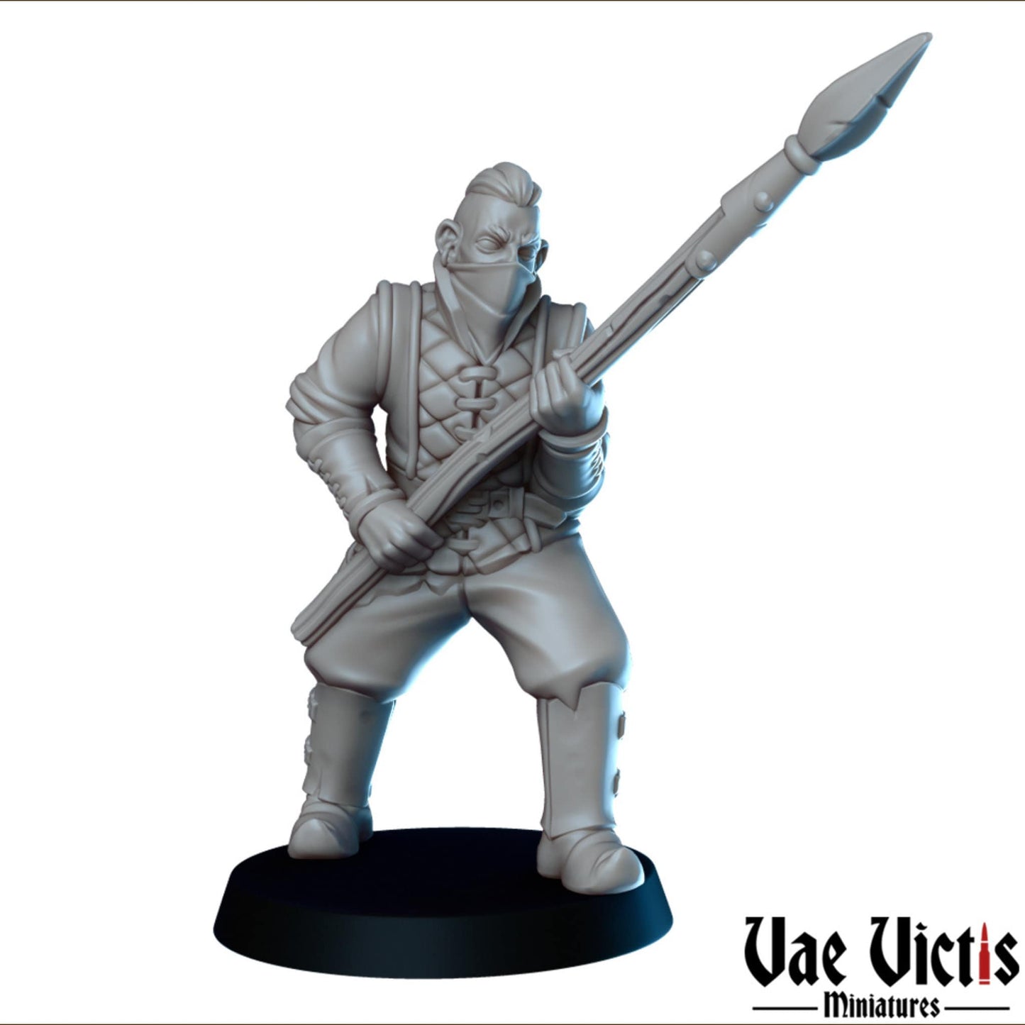 Bandit Ambush Set | Vae Victis Miniatures | 32mm Scale Resin Printed Tabletop RPG Figures for Tabletop Roleplaying or Wargaming