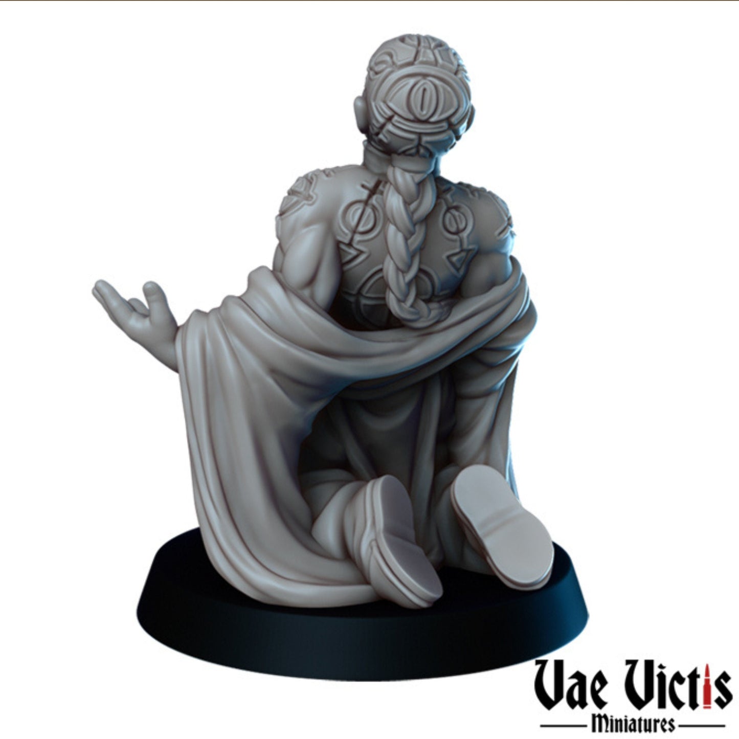 Blood Cultist | Vae Victis Miniatures | 32mm Scale Resin Printed Tabletop RPG Figures for Tabletop Roleplaying or Wargaming
