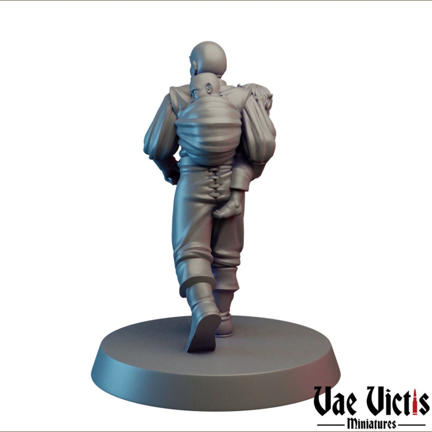 Adventurer Father | Vae Victis Miniatures | 32mm Scale Resin Printed Tabletop RPG Figures for Tabletop Roleplaying or Wargaming