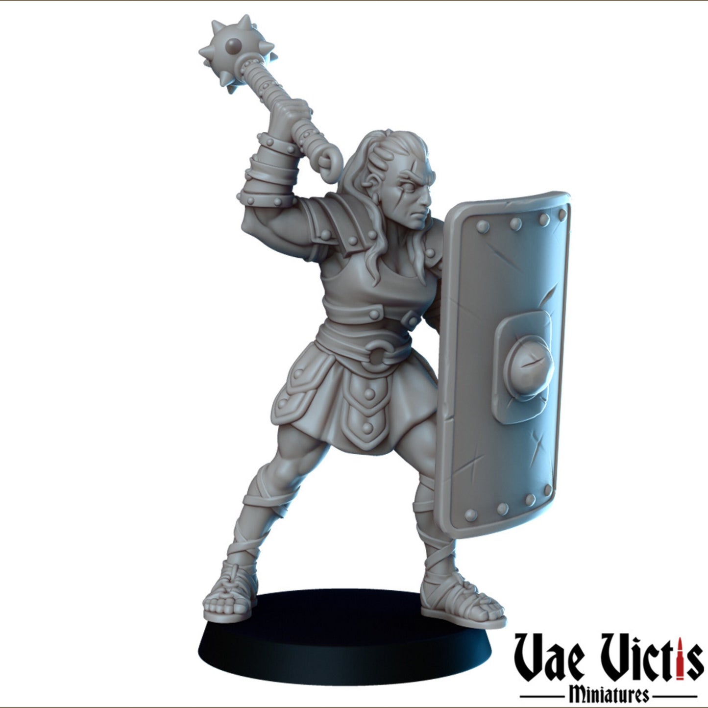 Gladiator Set | Vae Victis Miniatures | 32mm Scale Resin Printed Tabletop RPG Figures for Tabletop Roleplaying or Wargaming