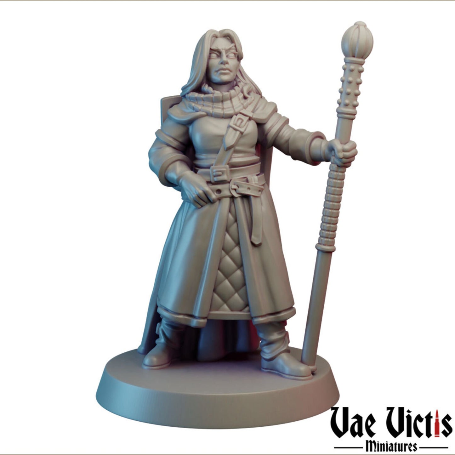 Lawful Hero | Vae Victis Miniatures | 32mm Scale Resin Printed Tabletop RPG Figures for Tabletop Roleplaying or Wargaming