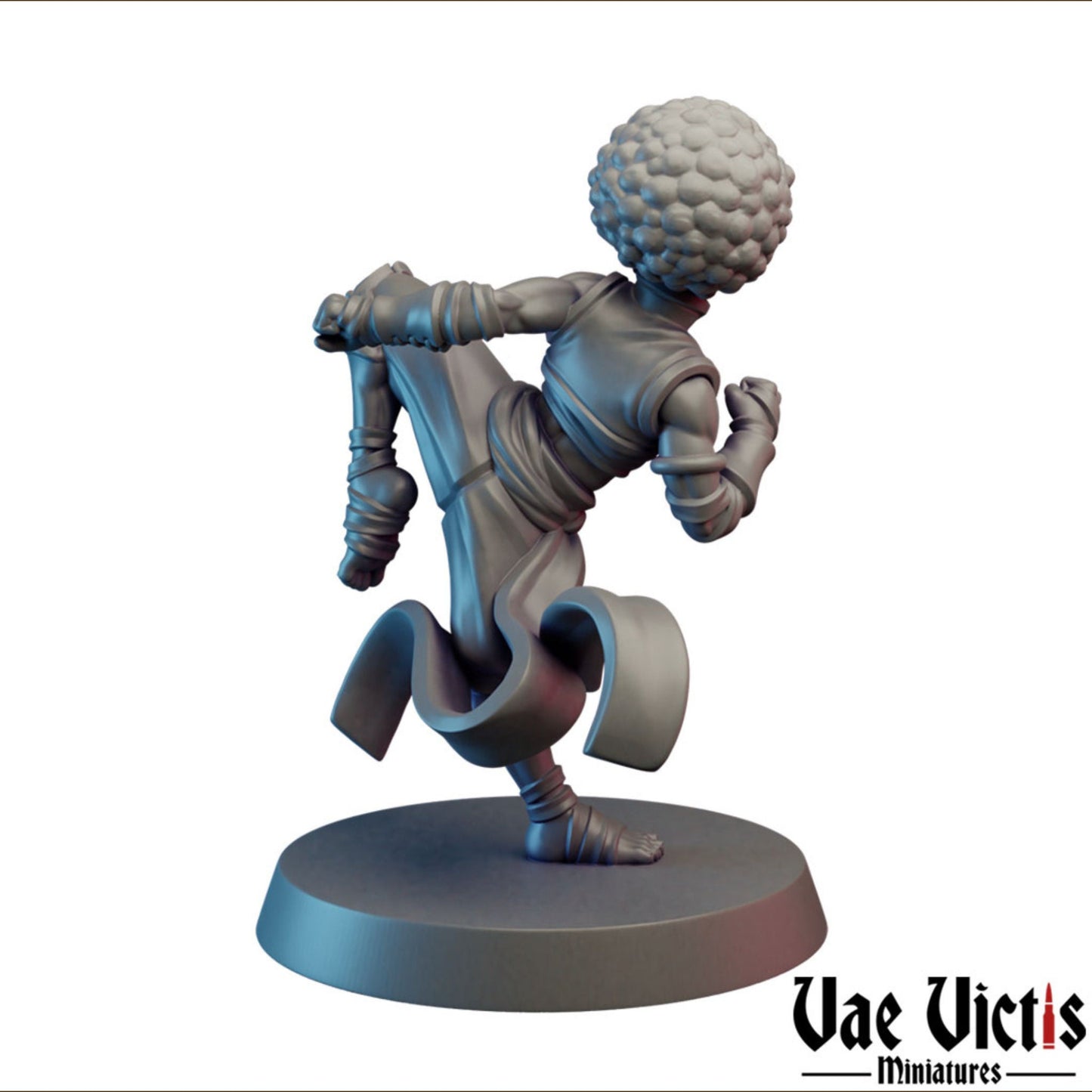 Monk | Vae Victis Miniatures | 32mm Scale Resin Printed Tabletop RPG Figures for Tabletop Roleplaying or Wargaming