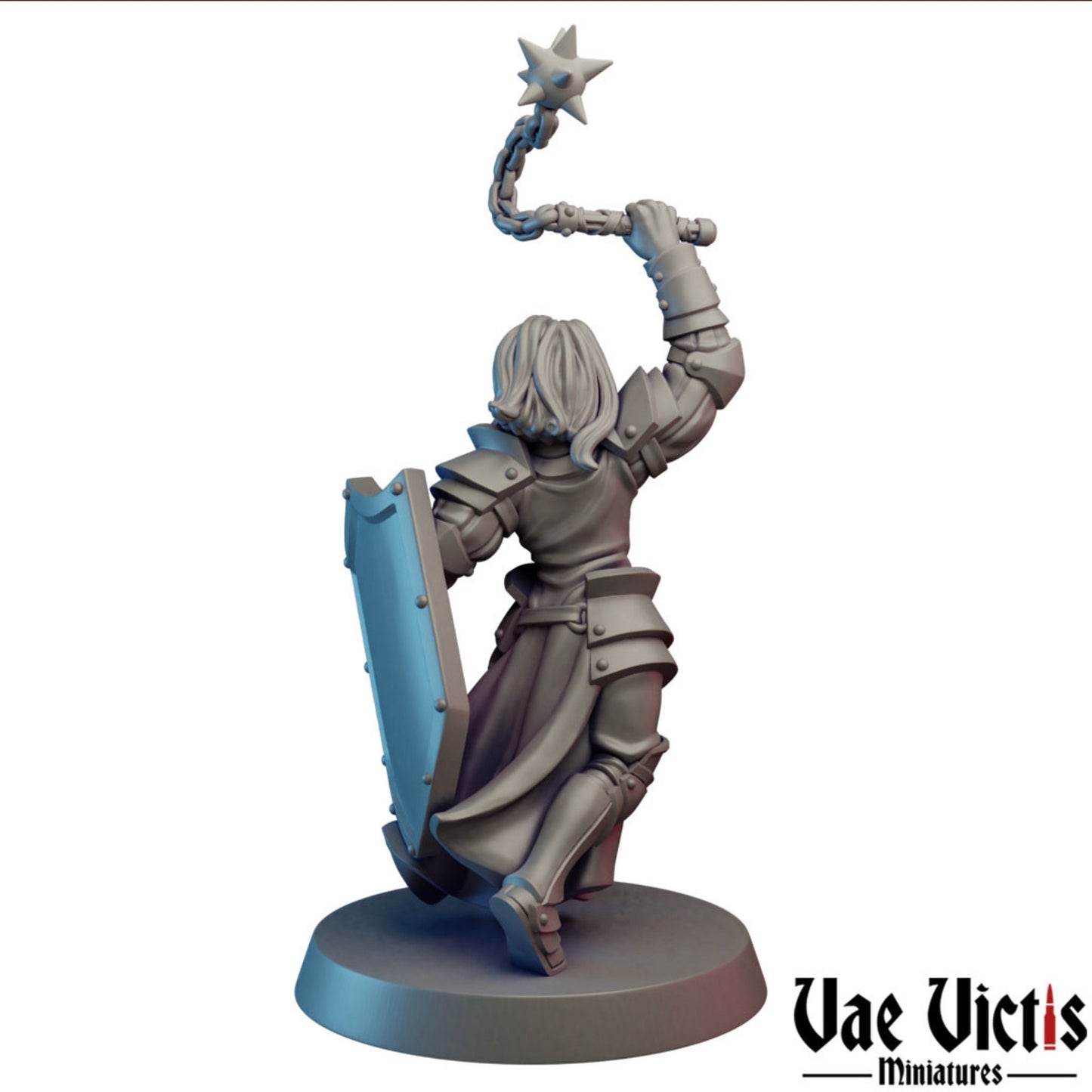 Paladin | Vae Victis Miniatures | 32mm Scale Resin Printed Tabletop RPG Figures for Tabletop Roleplaying or Wargaming
