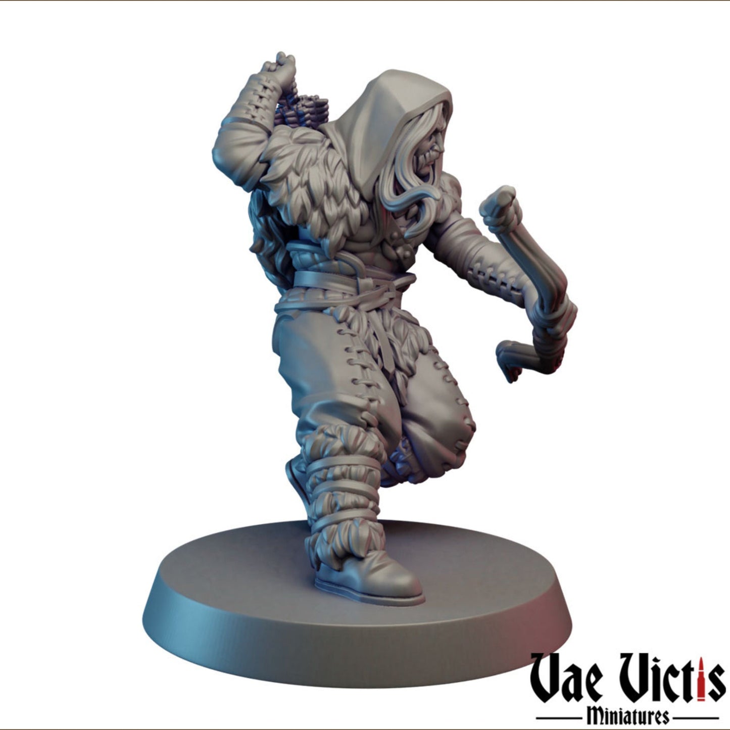 Ranger | Vae Victis Miniatures | 32mm Scale Resin Printed Tabletop RPG Figures for Tabletop Roleplaying or Wargaming