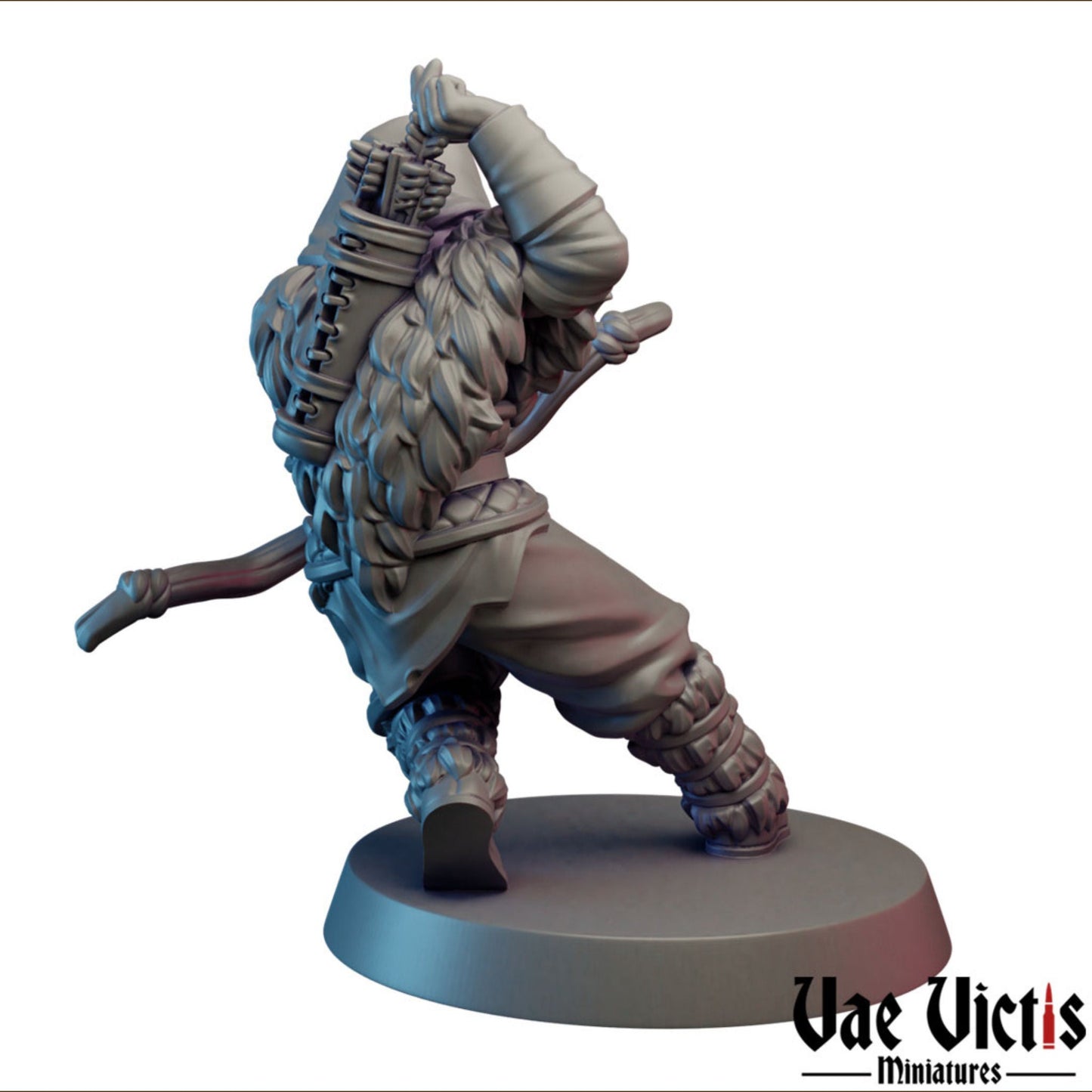Ranger | Vae Victis Miniatures | 32mm Scale Resin Printed Tabletop RPG Figures for Tabletop Roleplaying or Wargaming