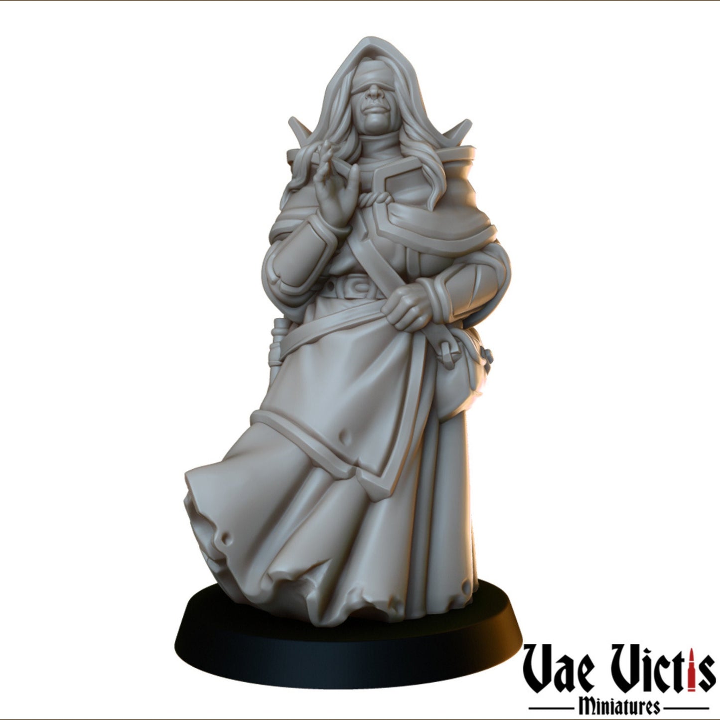 Cleric Priesthood Set | Vae Victis Miniatures | 32mm Scale Resin Printed Tabletop RPG Figures for Tabletop Roleplaying or Wargaming
