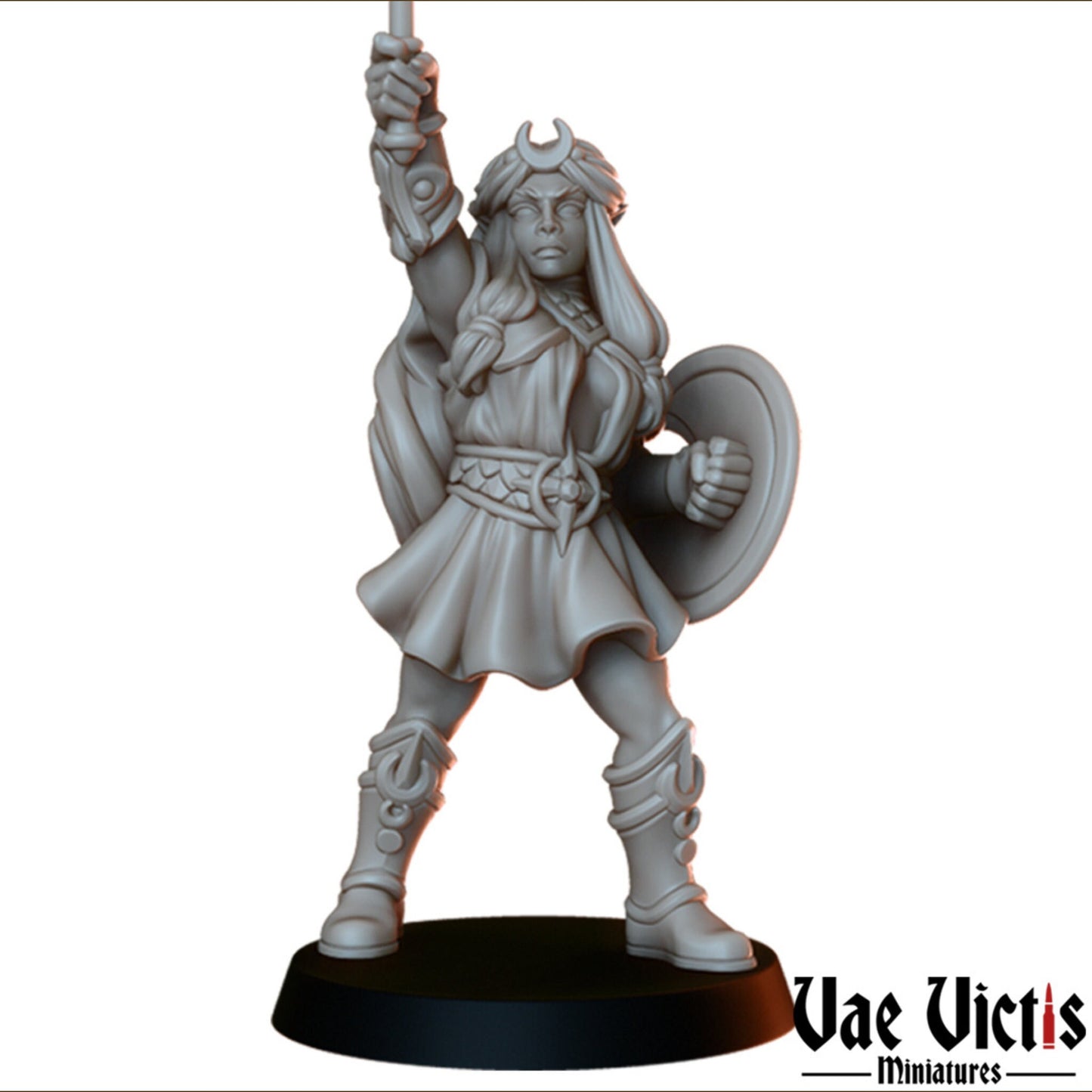 Cleric Priesthood Set | Vae Victis Miniatures | 32mm Scale Resin Printed Tabletop RPG Figures for Tabletop Roleplaying or Wargaming