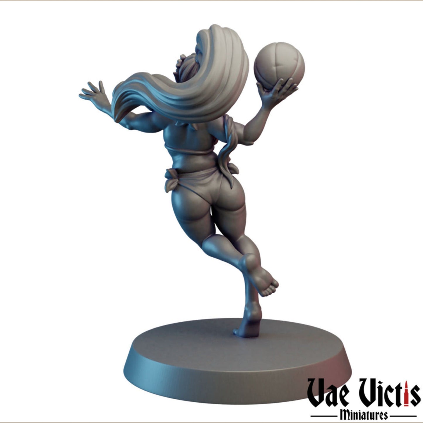Beach Elf | Vae Victis Miniatures | 32mm Scale Resin Printed Tabletop RPG Figures for Tabletop Roleplaying or Wargaming