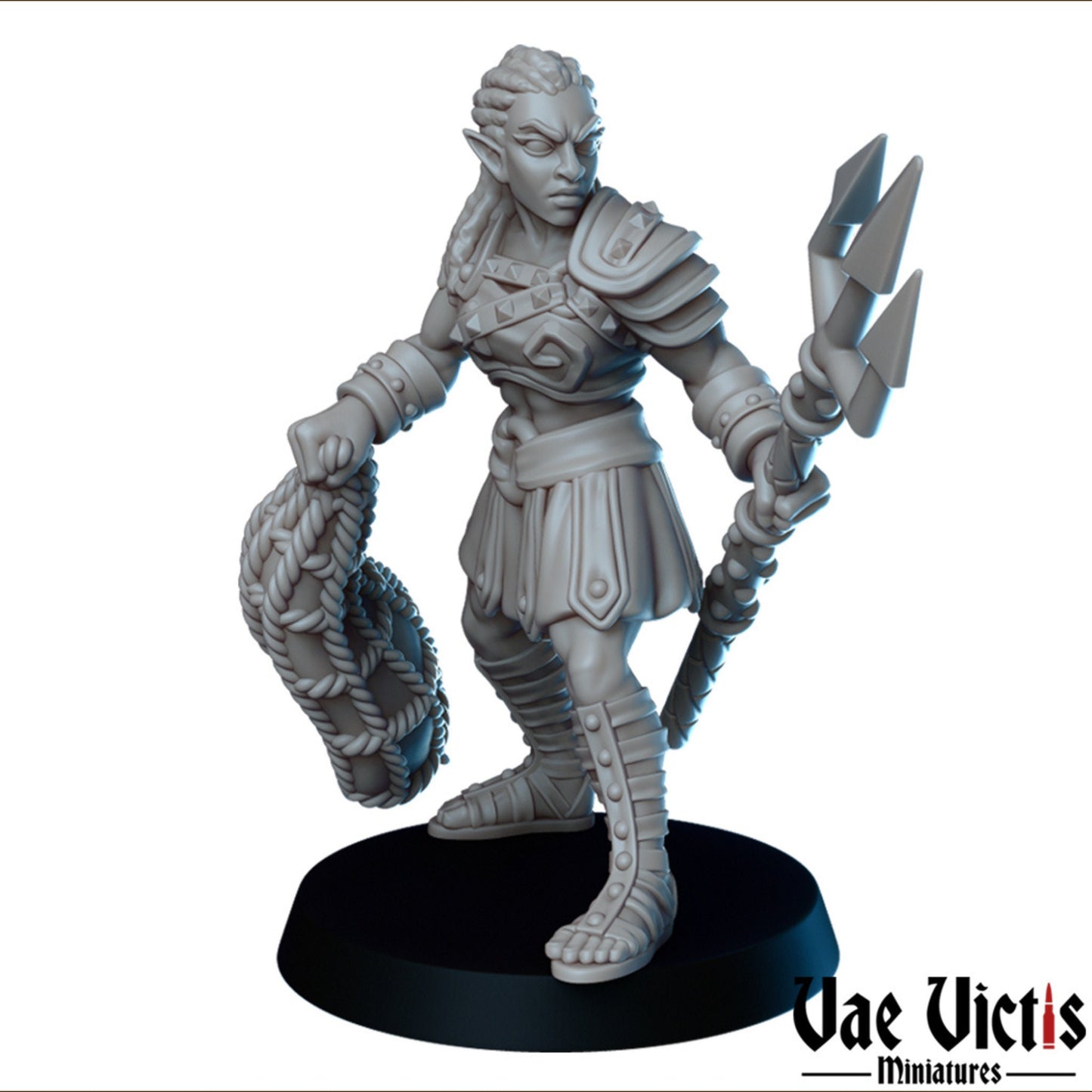 Gladiator Set | Vae Victis Miniatures | 32mm Scale Resin Printed Tabletop RPG Figures for Tabletop Roleplaying or Wargaming